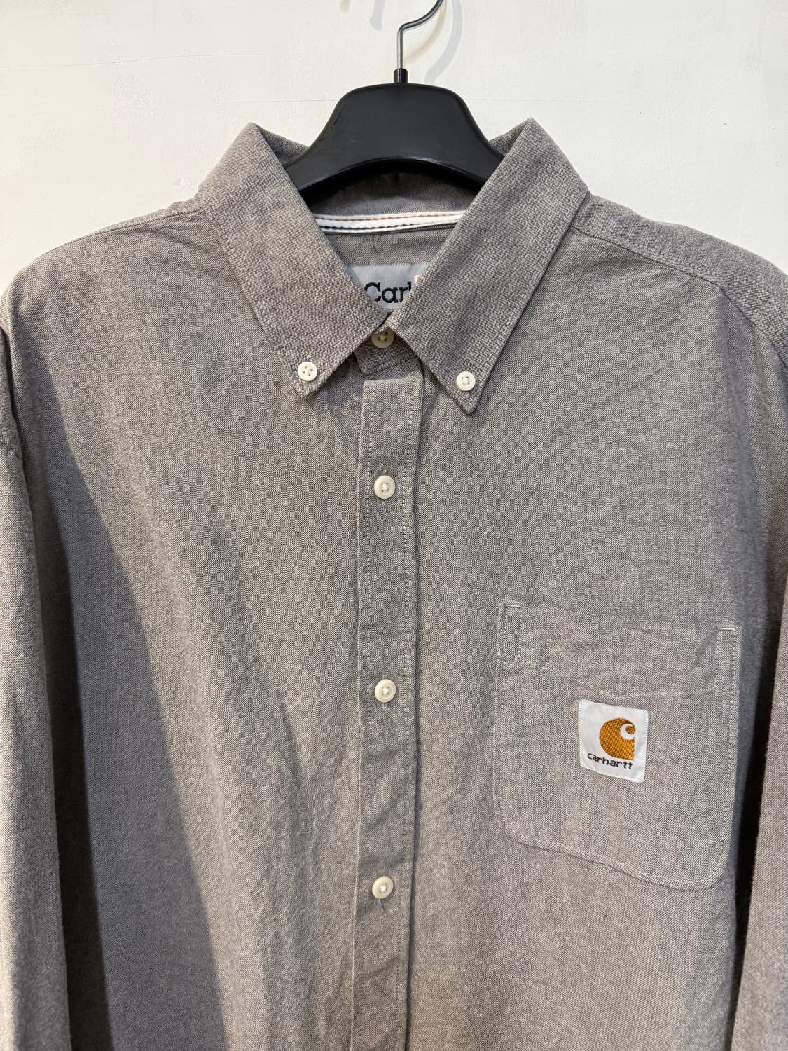 칼하트 그레이 긴팔셔츠 상품이미지2
