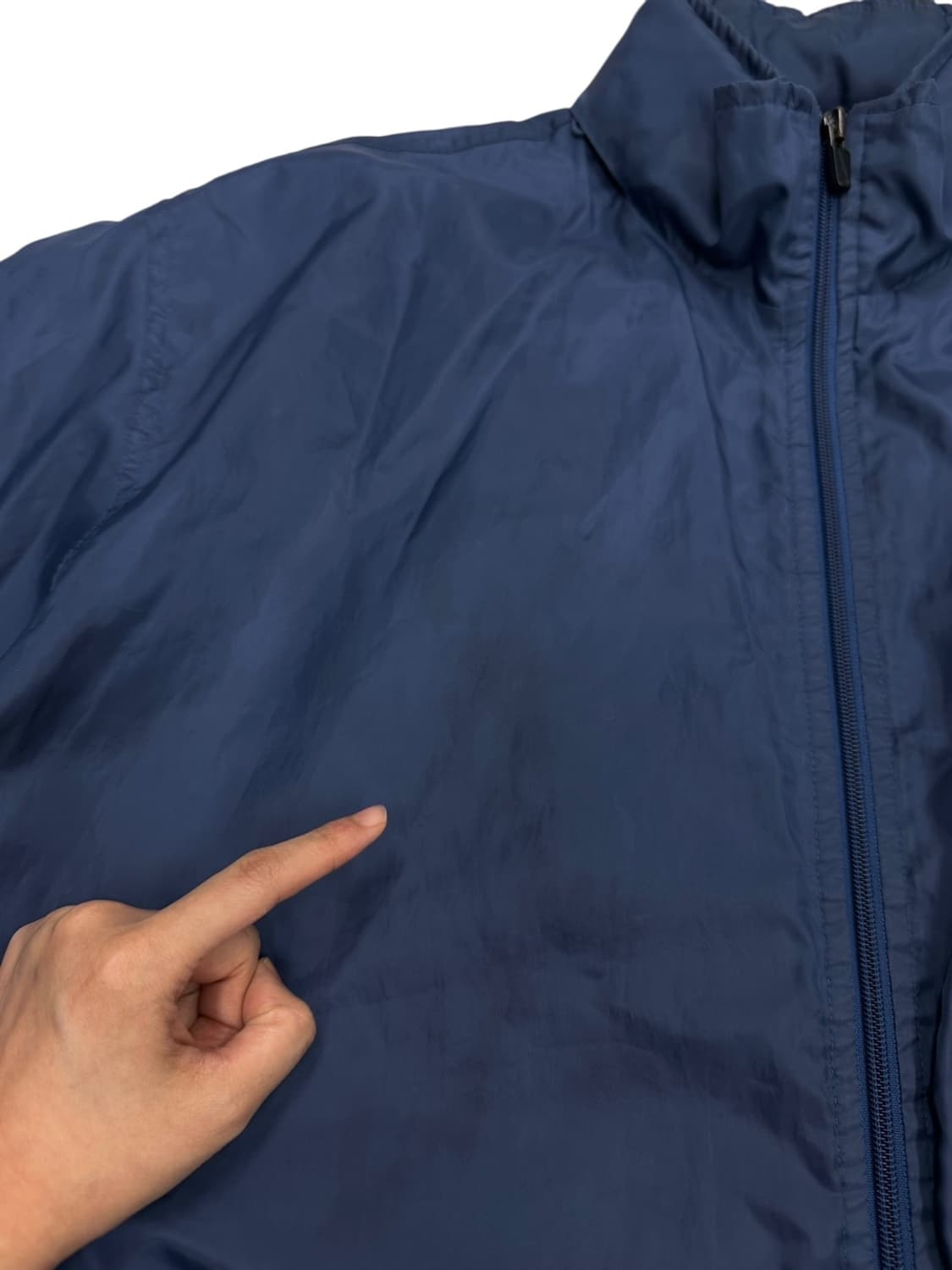 나이키 올드스쿨 트랙자켓 블루네이비 (8,2XL) 상품이미지4