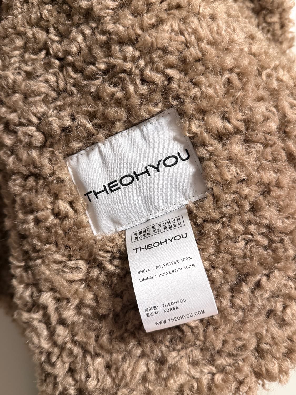 더오유 후드 무스탕  상품이미지4