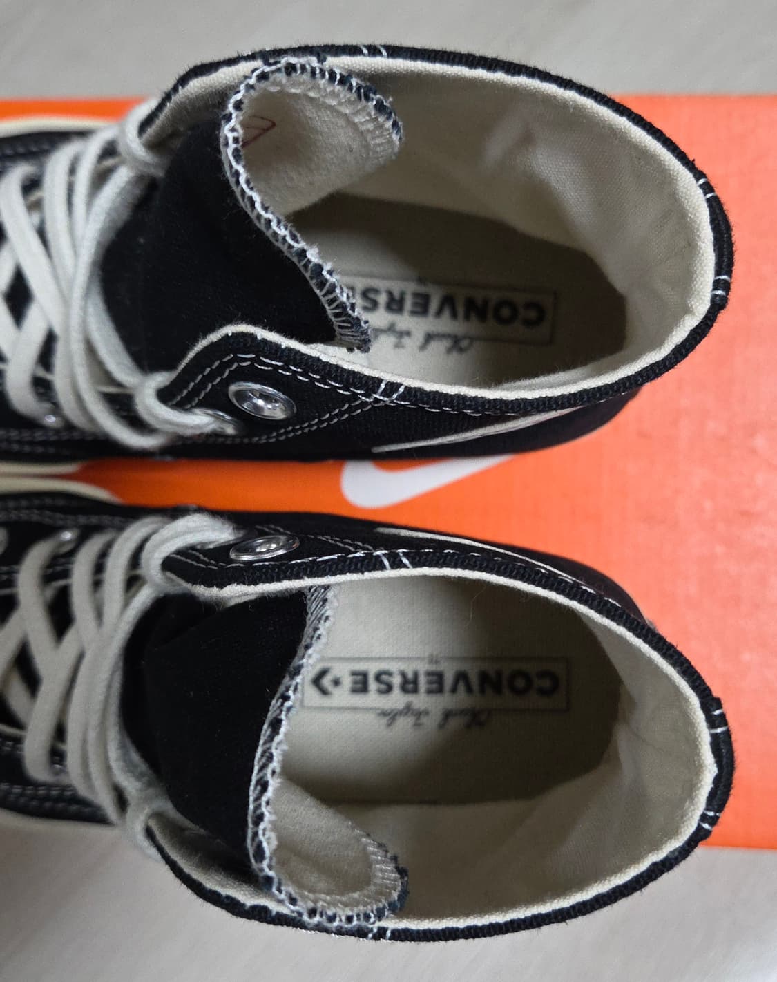 컨버스 척70 하이 블랙  상품이미지5