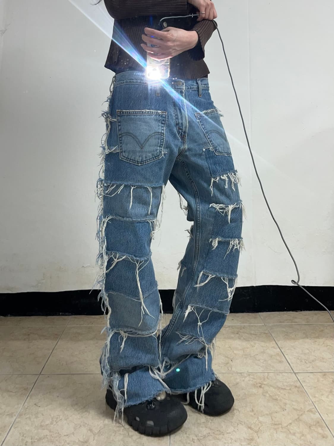 Levis 커스텀 데님 팬츠 상품이미지1