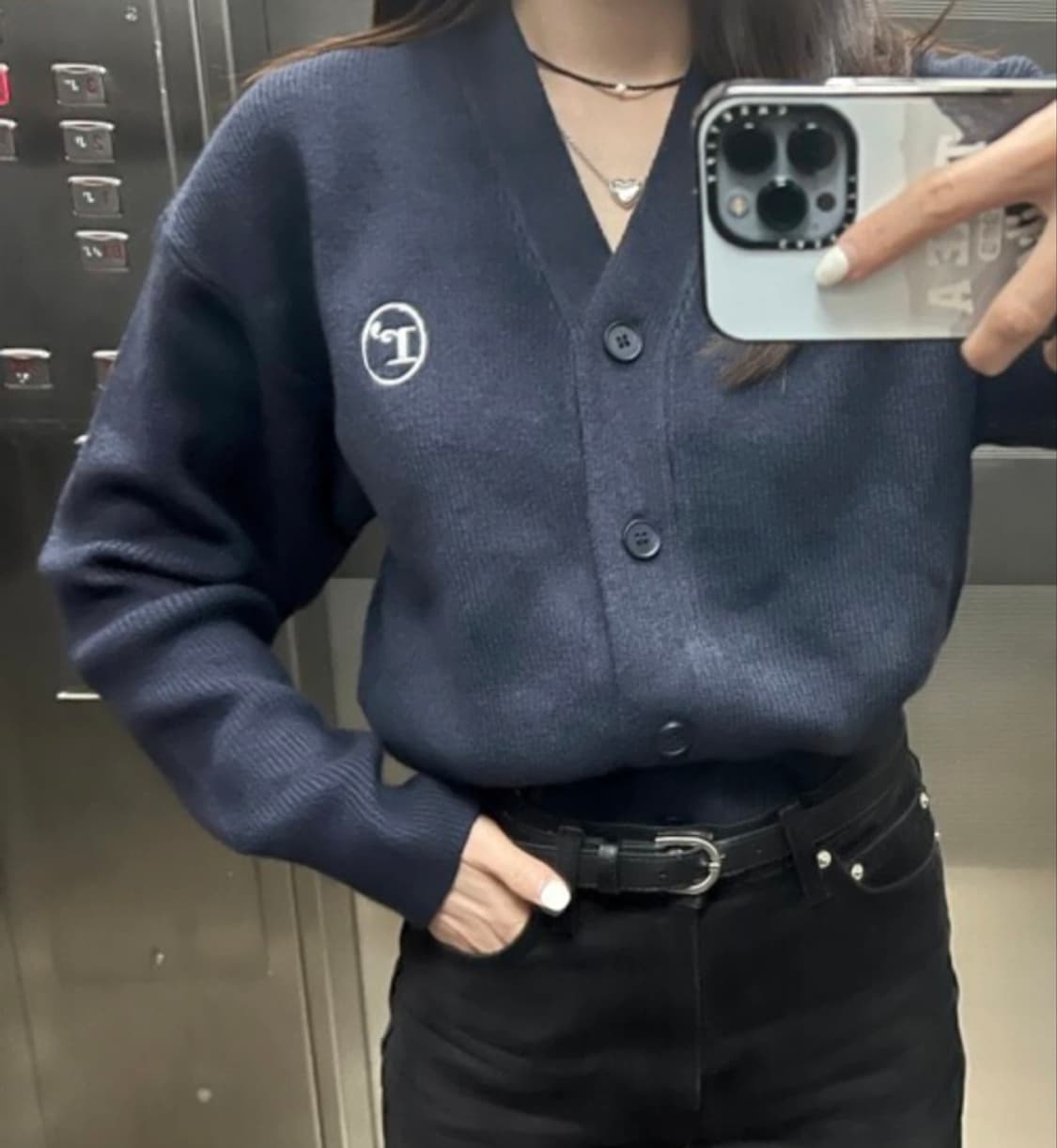 로라로라 가디건 블랙 (새상품) 상품이미지3