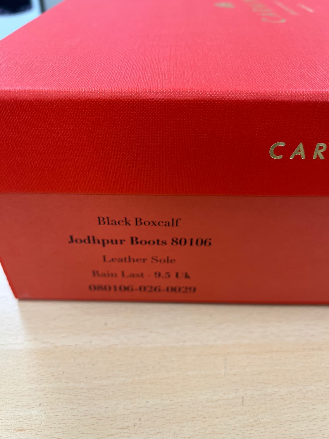 까르미나 80106 조퍼부츠 uk9.5 새상품 상품이미지8