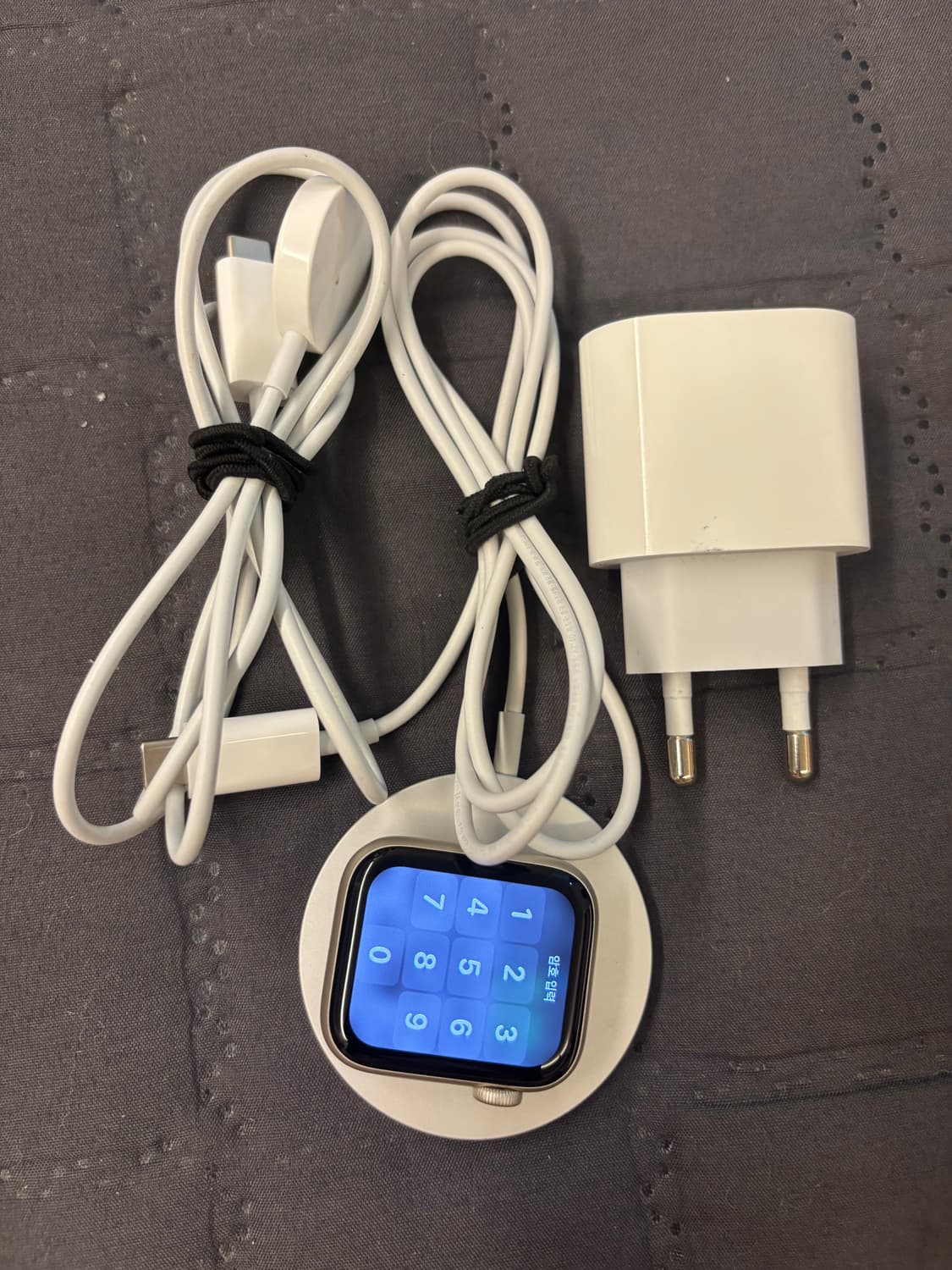 애플워치 2024 출시 se2 와이파이 (박스미포함) 충전기, 맥세이프+ 상품이미지1