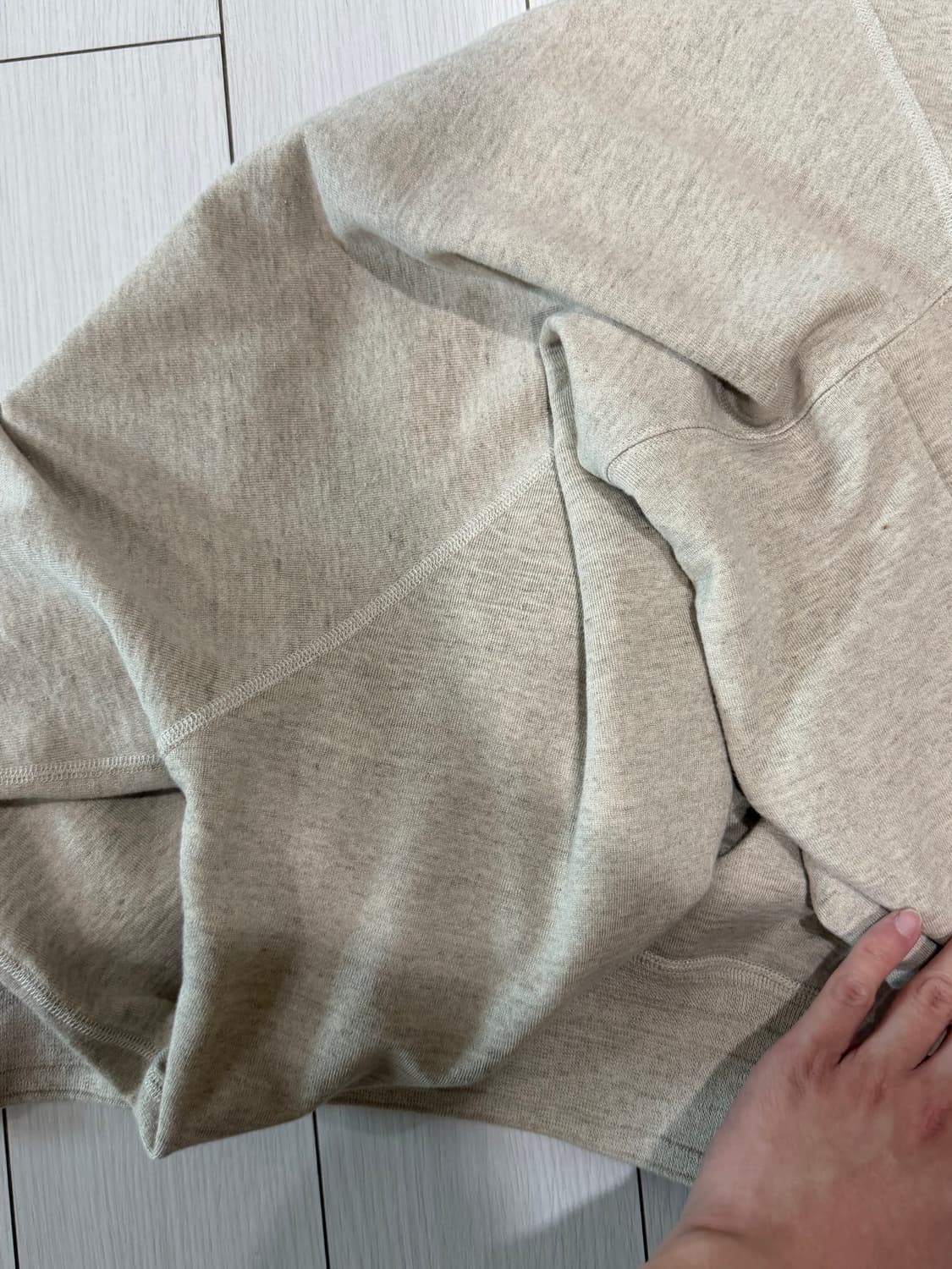 마티앤선즈 린넨코튼실크 후드집업 상품이미지4