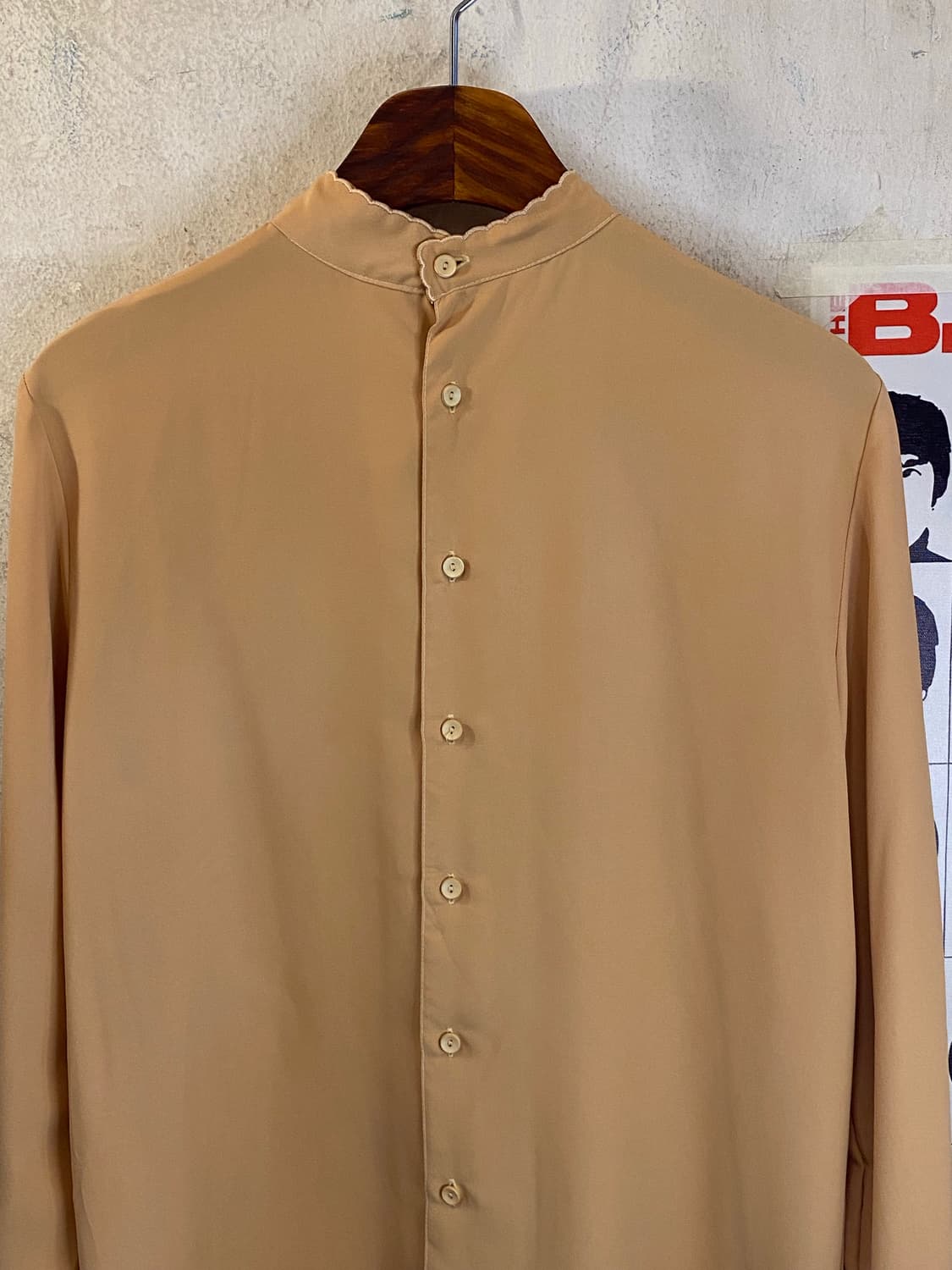 Japan vintage 하이넥셔츠 블라우스 상품이미지5