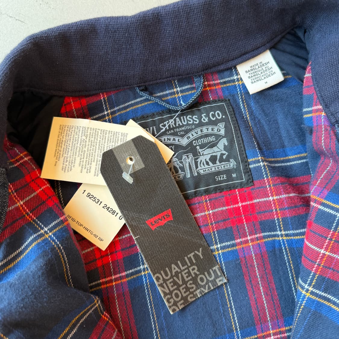 리바이스 데님 헤링턴 자켓 상품이미지7