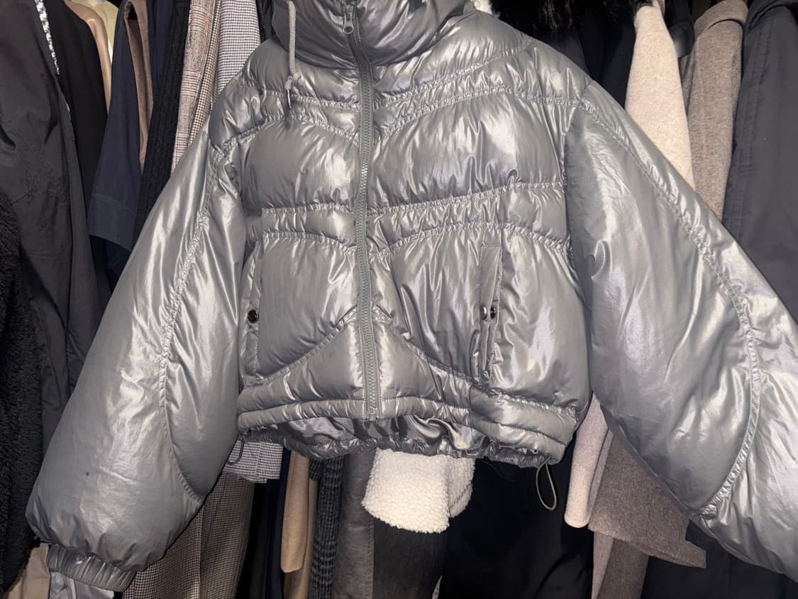 미스치프 에일리언 다운 자켓 패딩 카키 M사이즈 상품이미지2