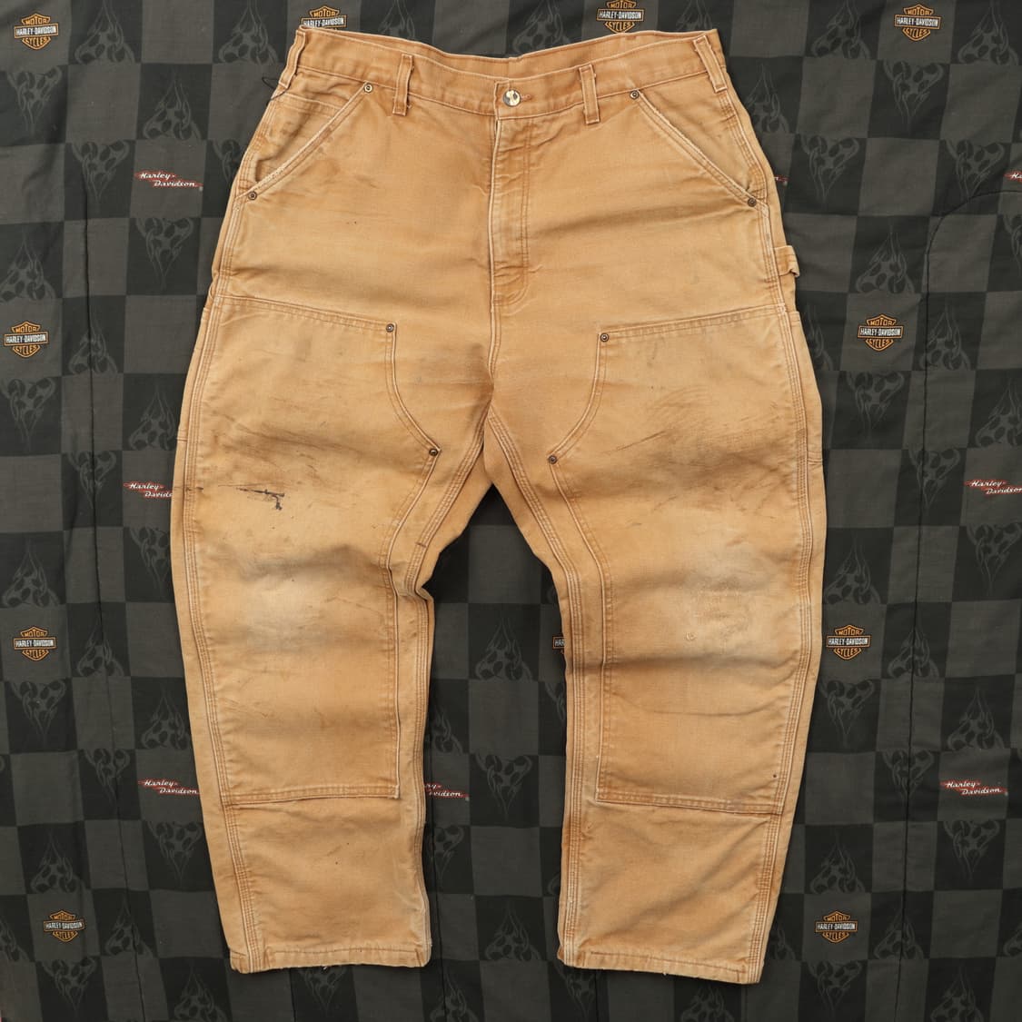 칼하트 더블니 워크팬츠 CML 상품이미지1