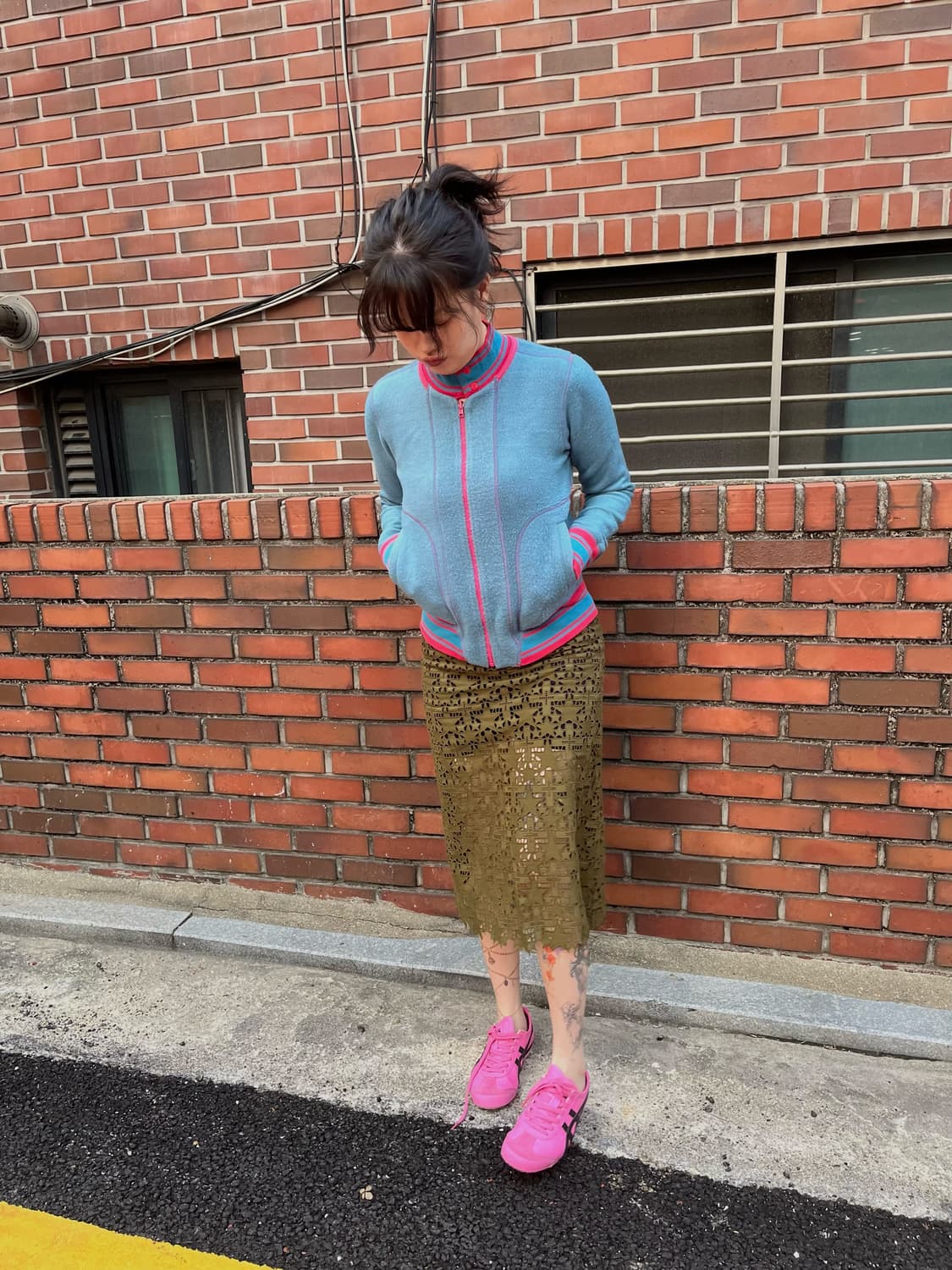 히스테릭 글래머 리버서블 바시티 재킷 상품이미지9