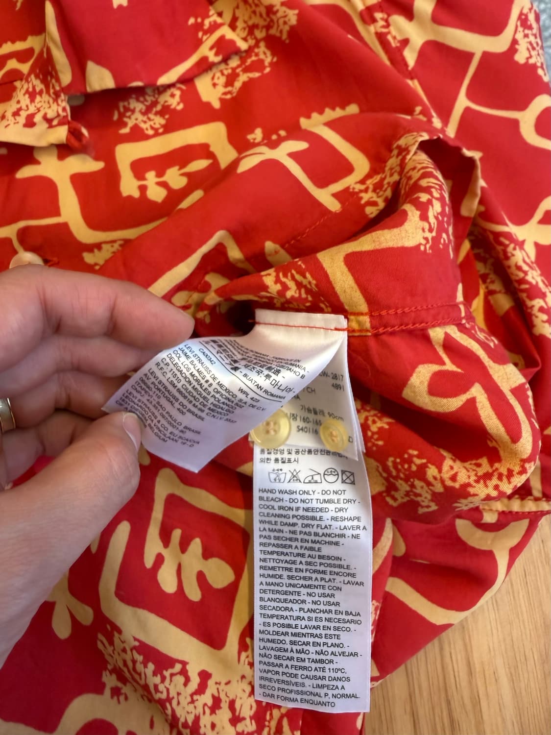 LVC 1940‘s 오픈 카라 하와이안 셔츠 상품이미지4