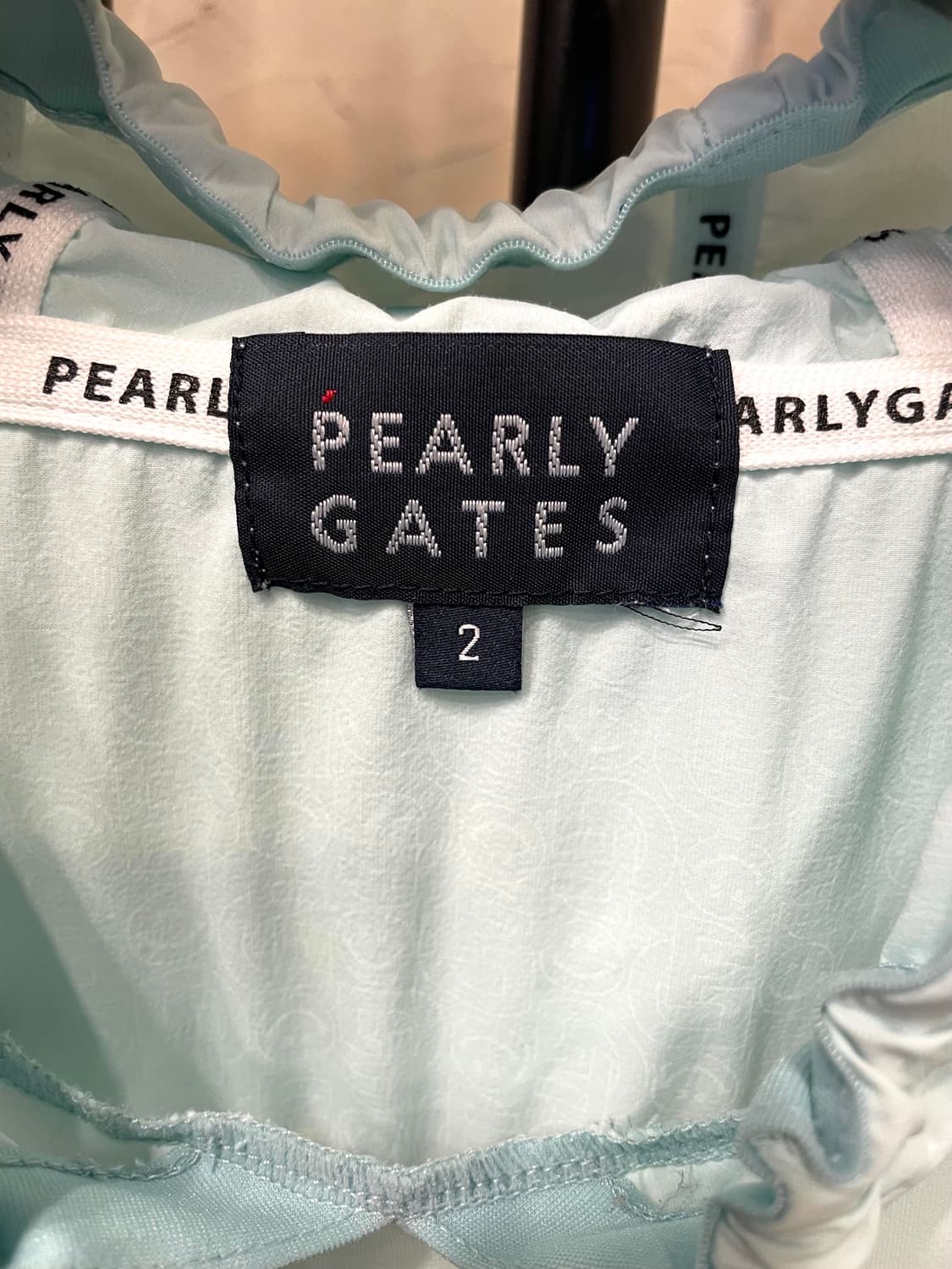 PEARLY GATES 여성 골프복 민소매 후드 바람막이  2 상품이미지9