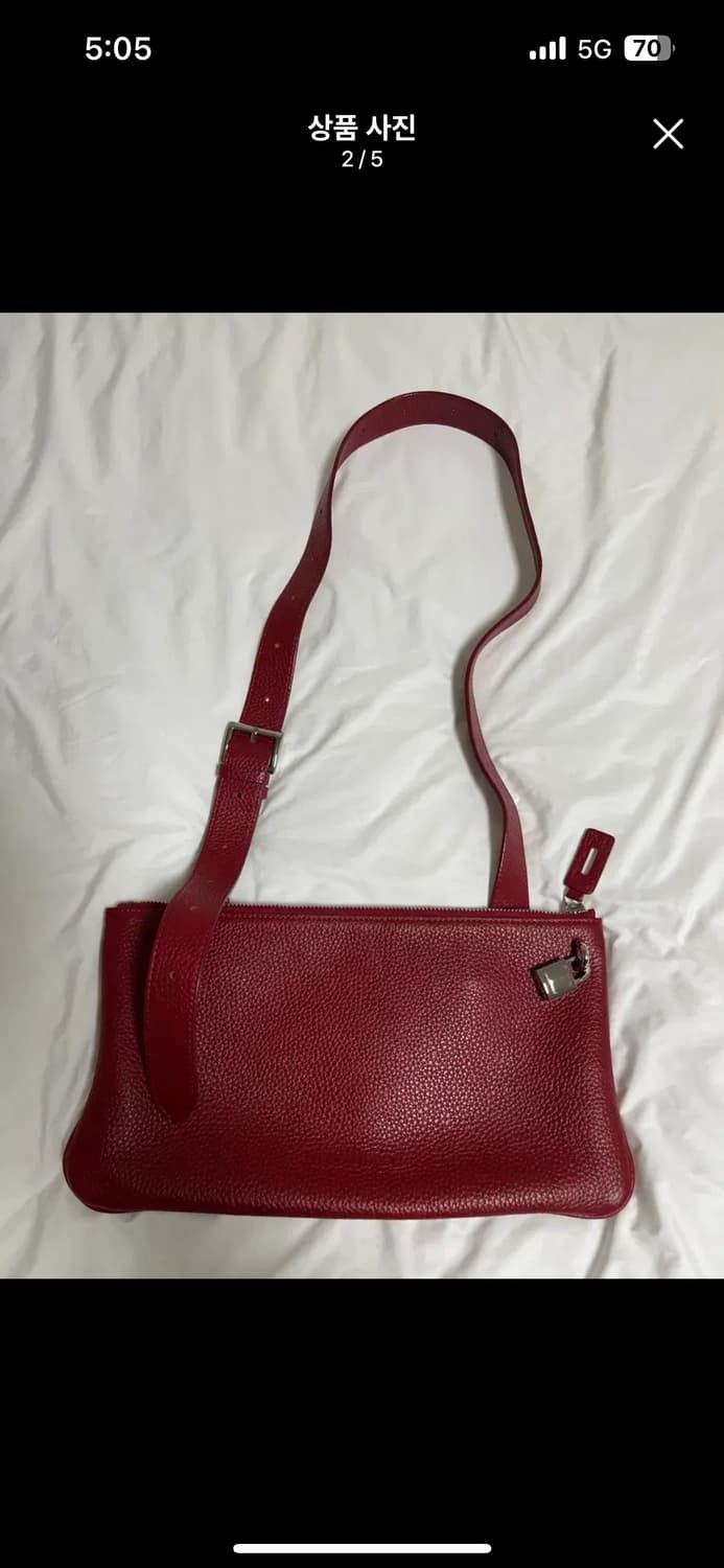 택포) Smoothmood sol bag red / 스무드무드 솔백 상품이미지2