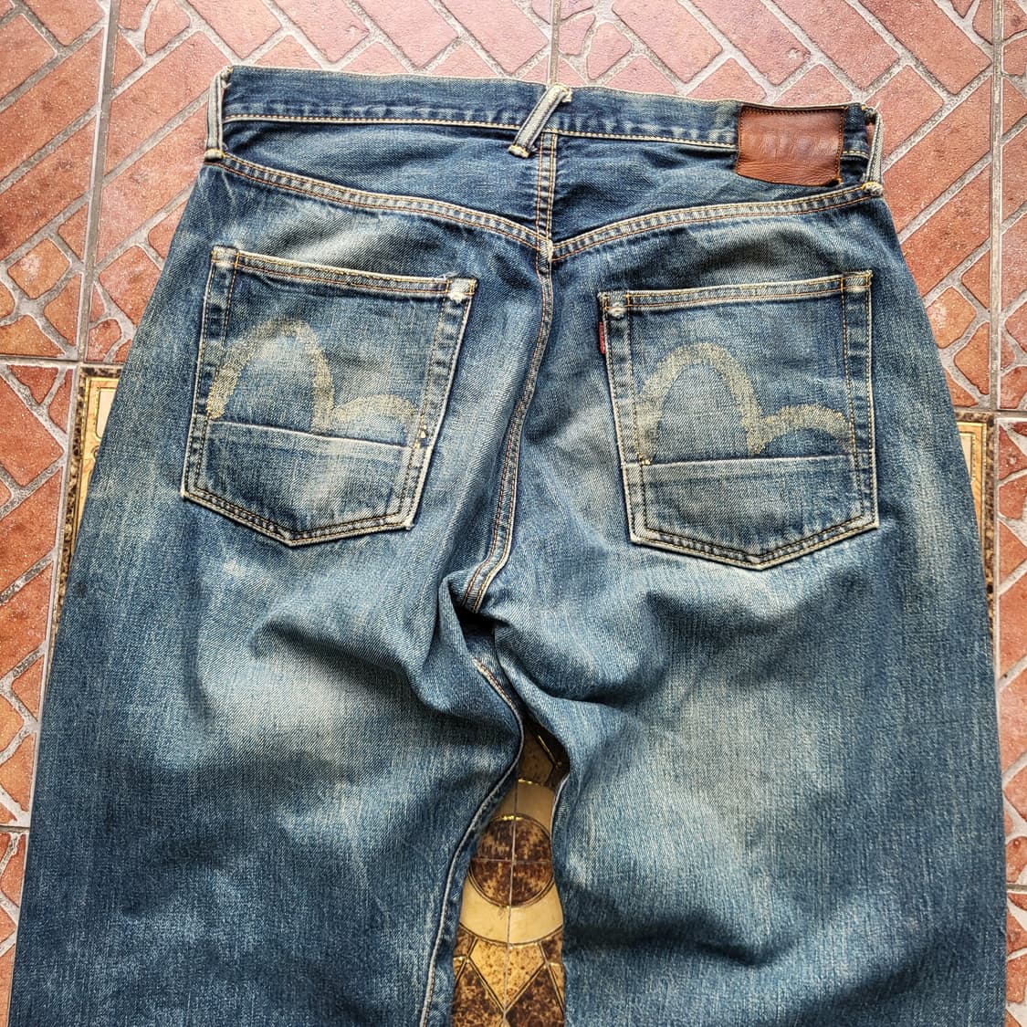 에비수 재팬 셀비지 데님 팬츠 상품이미지4