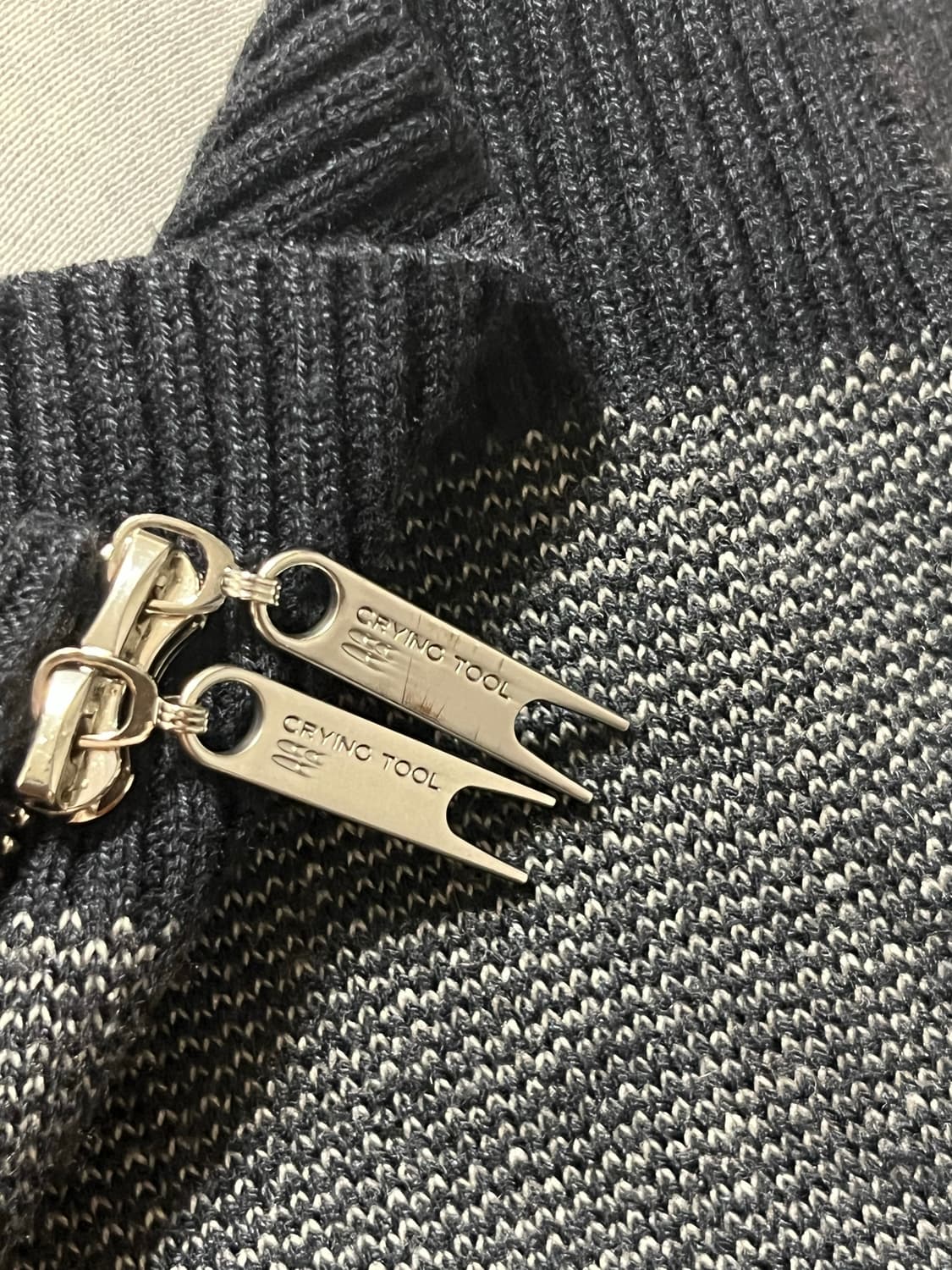 별 니트 집업 상품이미지6