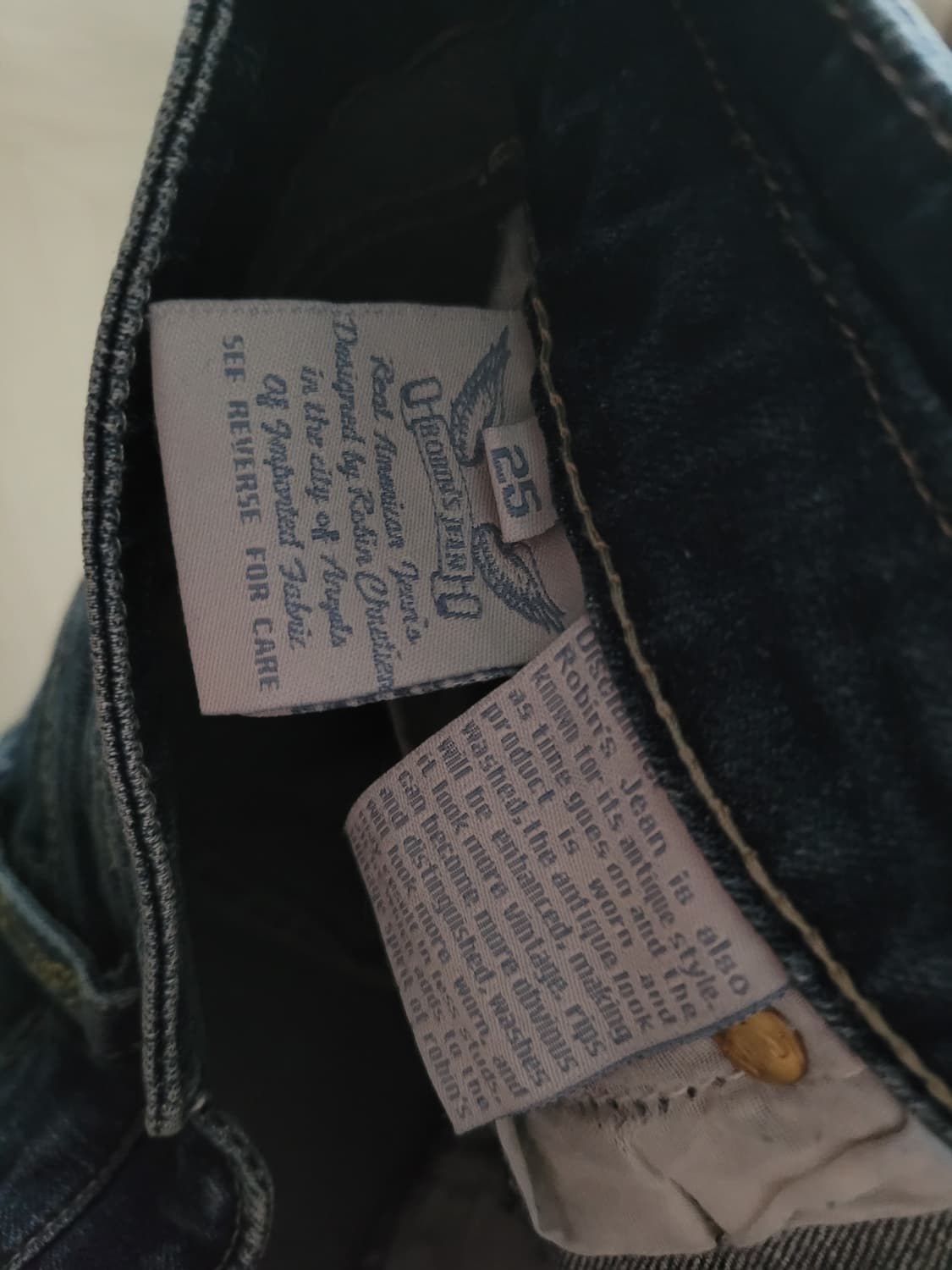 로빈슨진 슈퍼골드윙 핫팬츠 숏팬츠 빈티지 y2k 로빈스진 25 상품이미지5