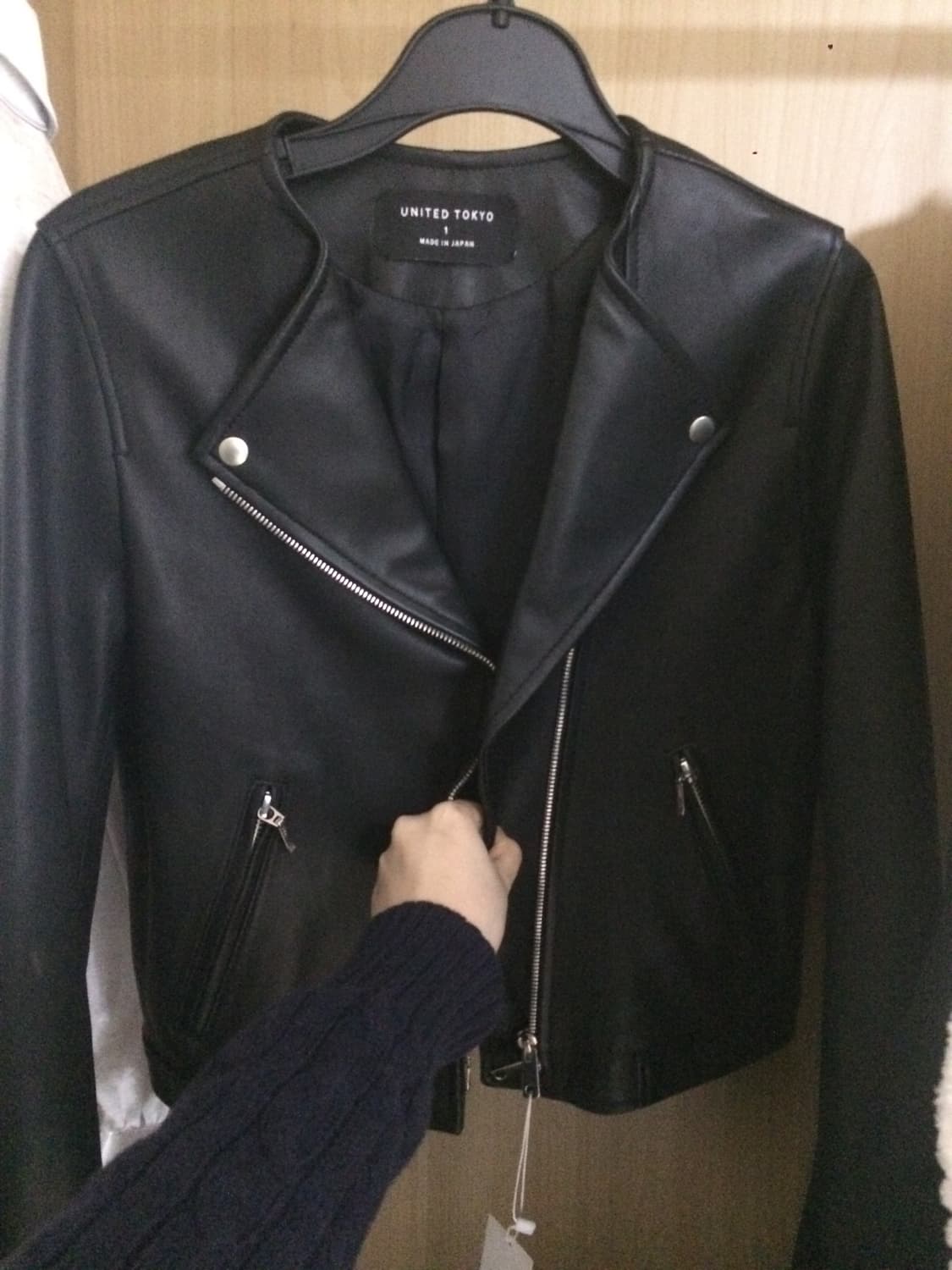 United tokyo 가죽 자켓 상품이미지1