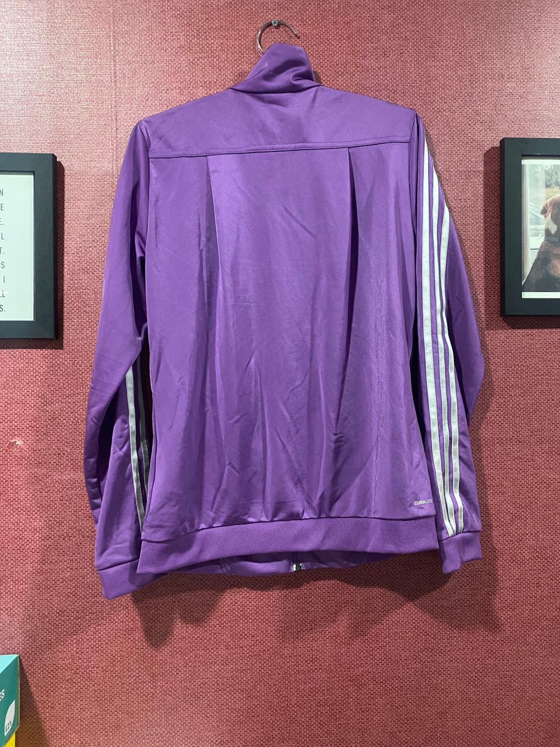 Y2K 아디다스 보라색 트랙 자켓 상품이미지6