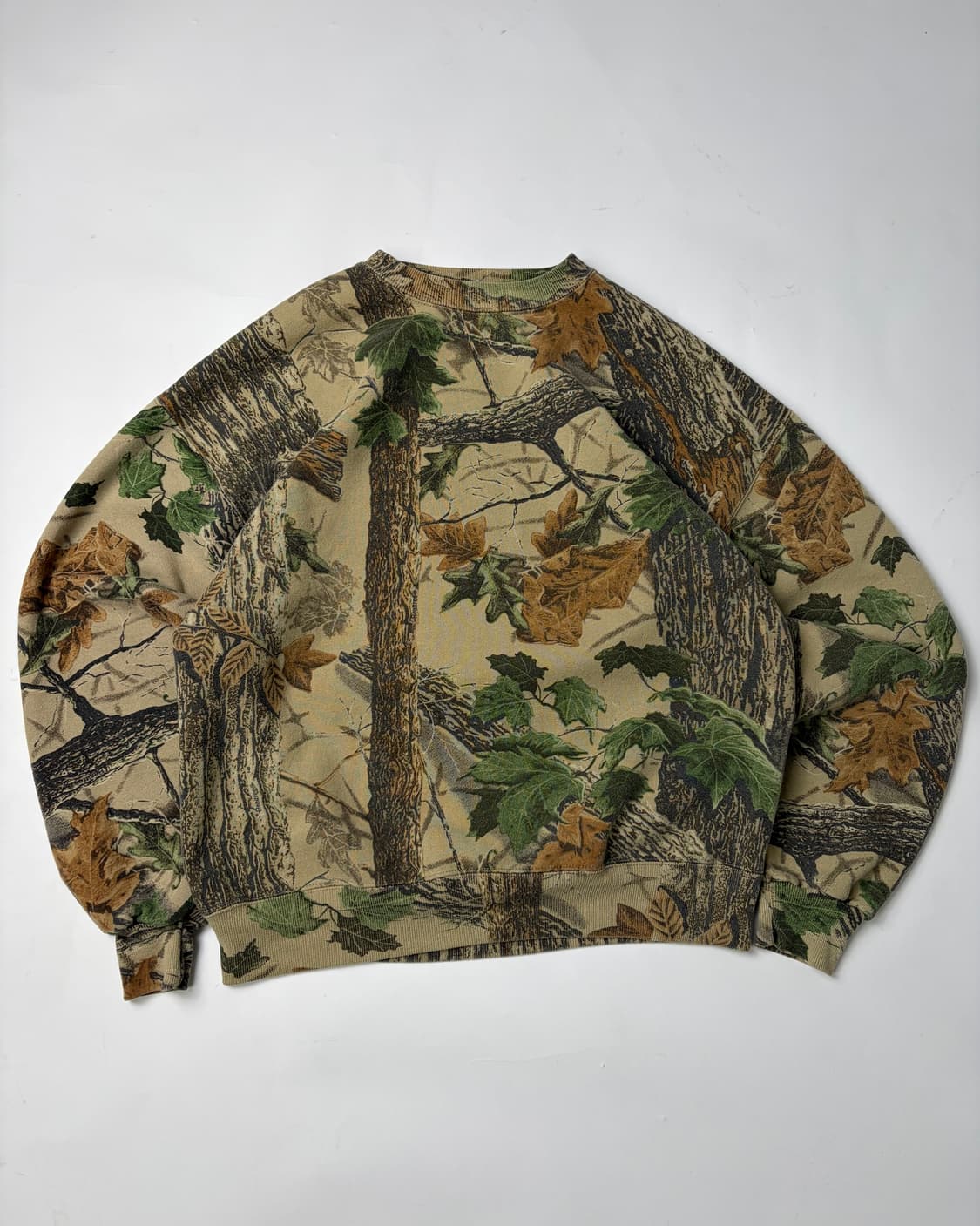 90s Forest Camouflage Sweatshirt 상품이미지1