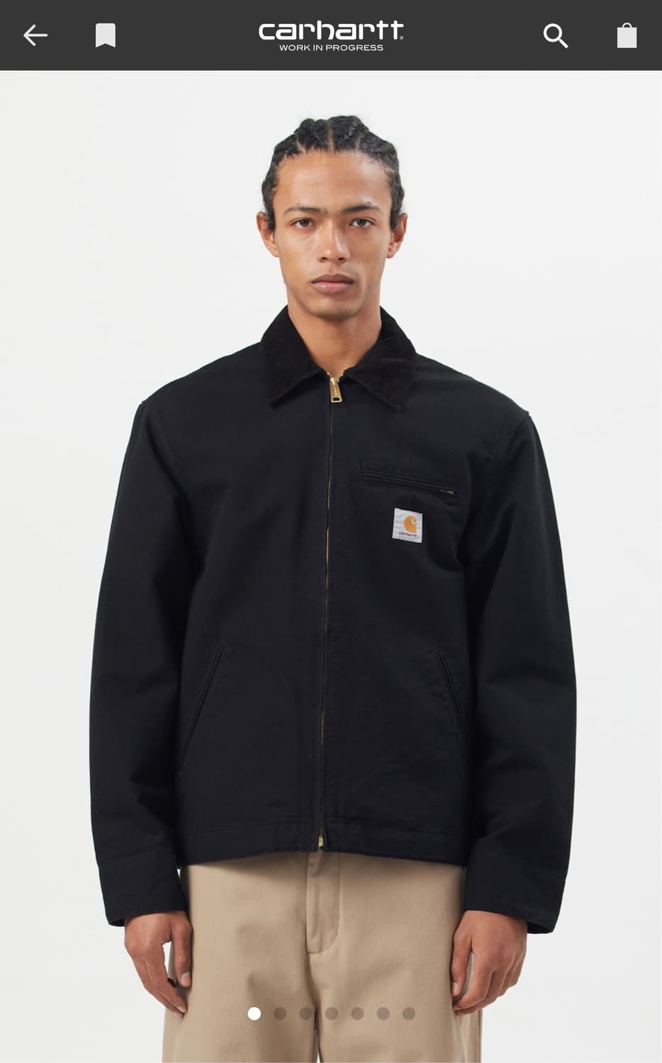 칼하트 디트로이트 wip og 블랙 xl 상품이미지1