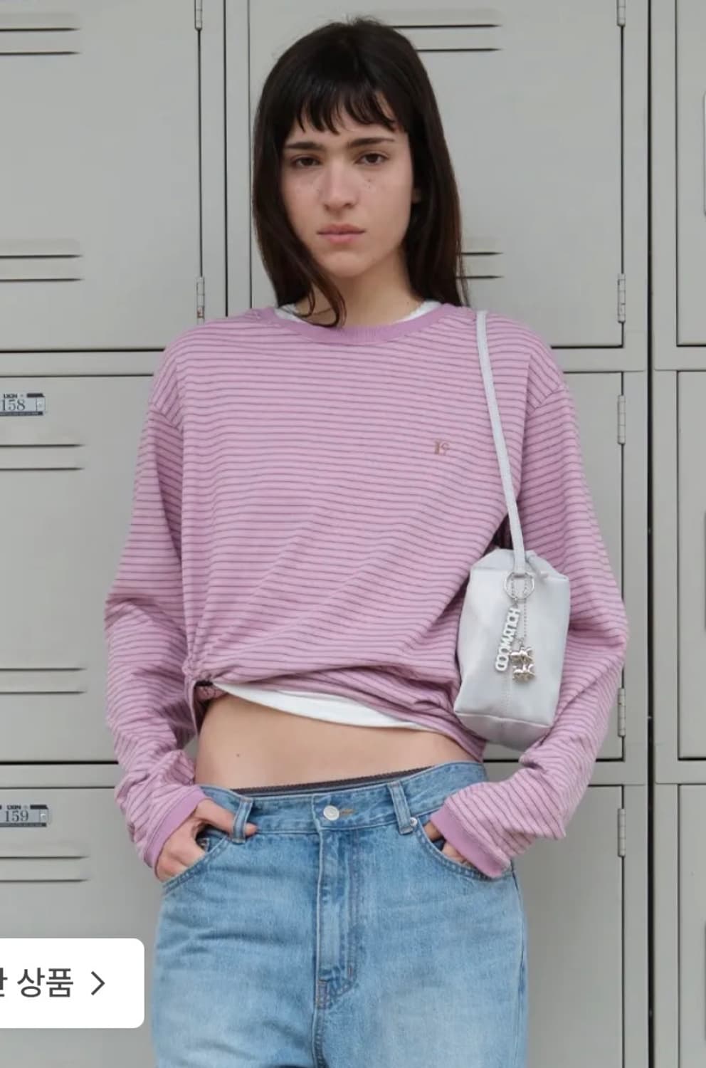 로우클래식 Striped Regular Fit Tee 상품이미지1