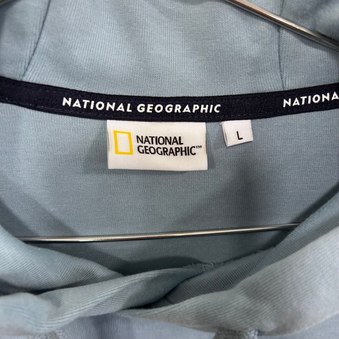 내셔널지오그래픽 슬리브와펜 코튼 후드티 상품이미지3