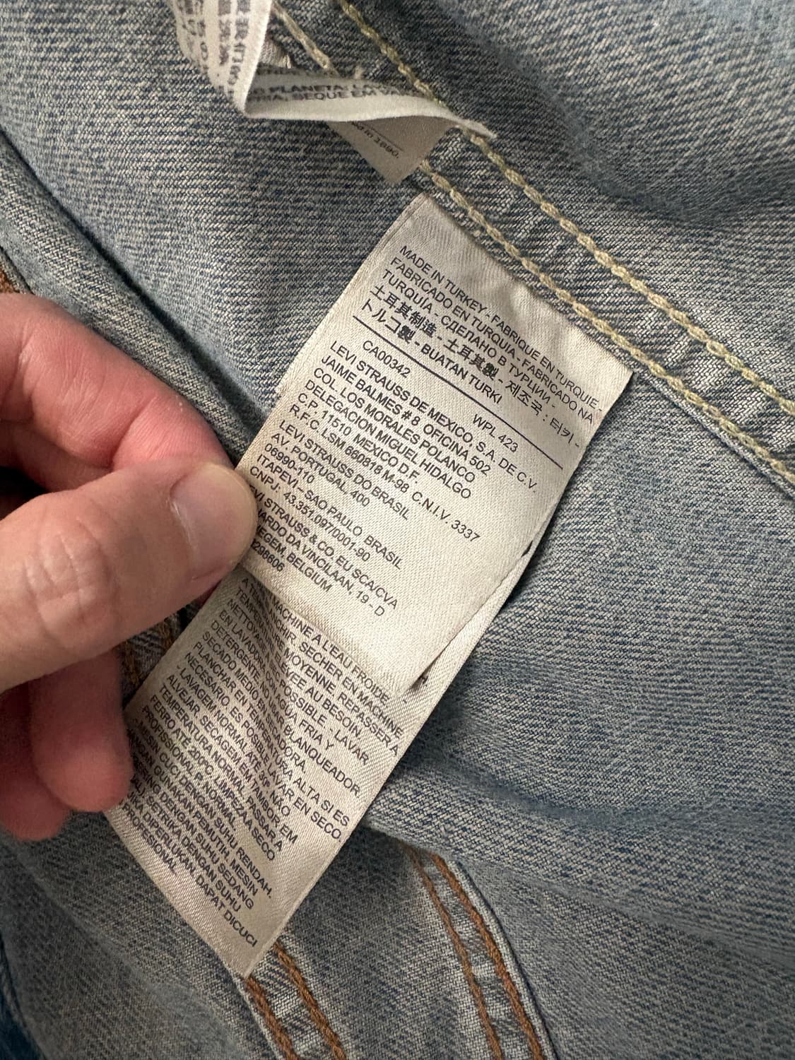 리바이스 데님 트러커 자켓 상품이미지4