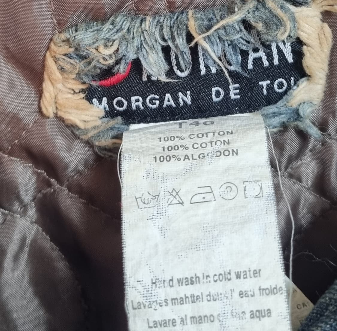 XS (44) 모르간 Y2K 빈티지 데님자켓 청자켓 상품이미지3