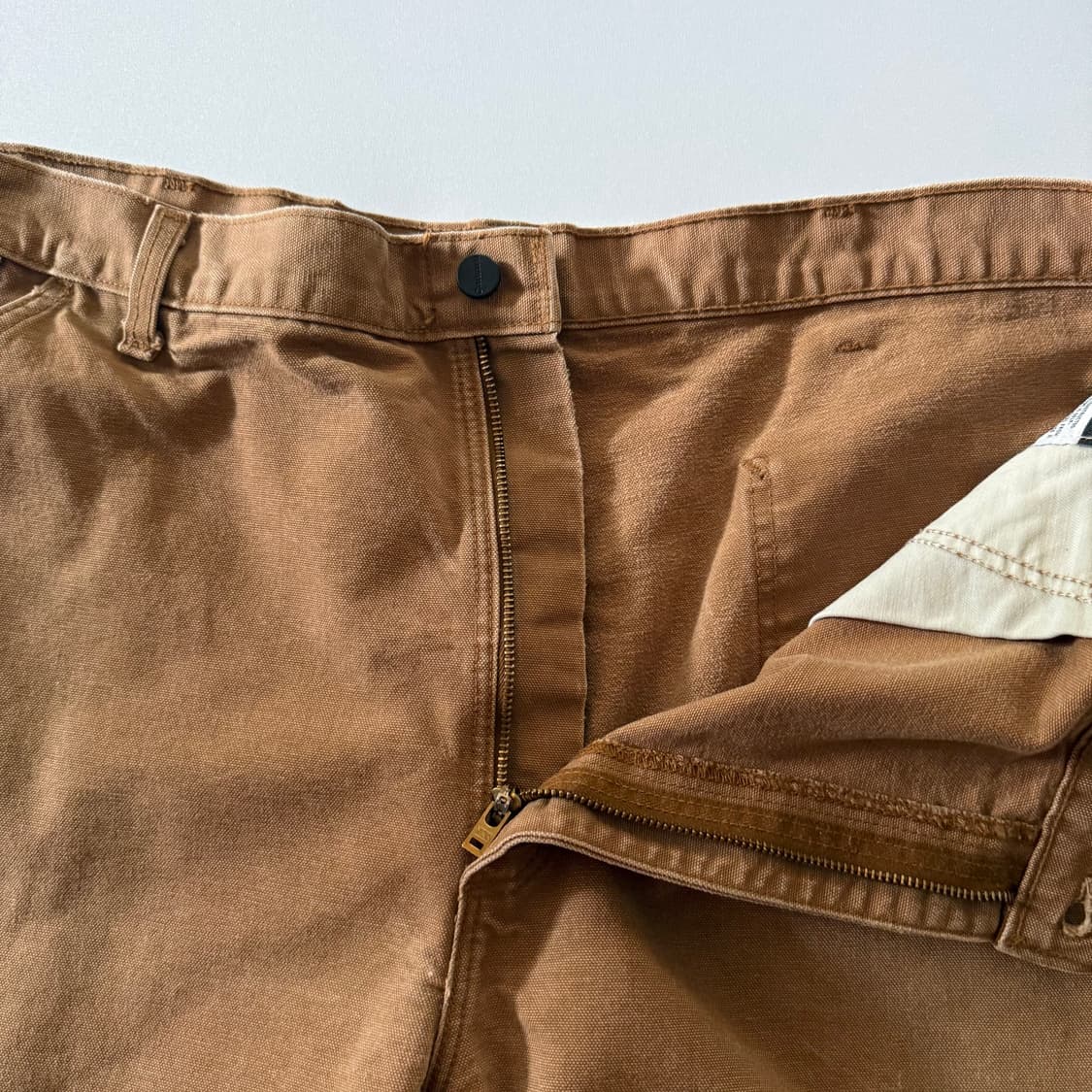 (42) Carhartt 칼하트 캔버스 카펜터 반바지 쇼츠 -8 상품이미지4