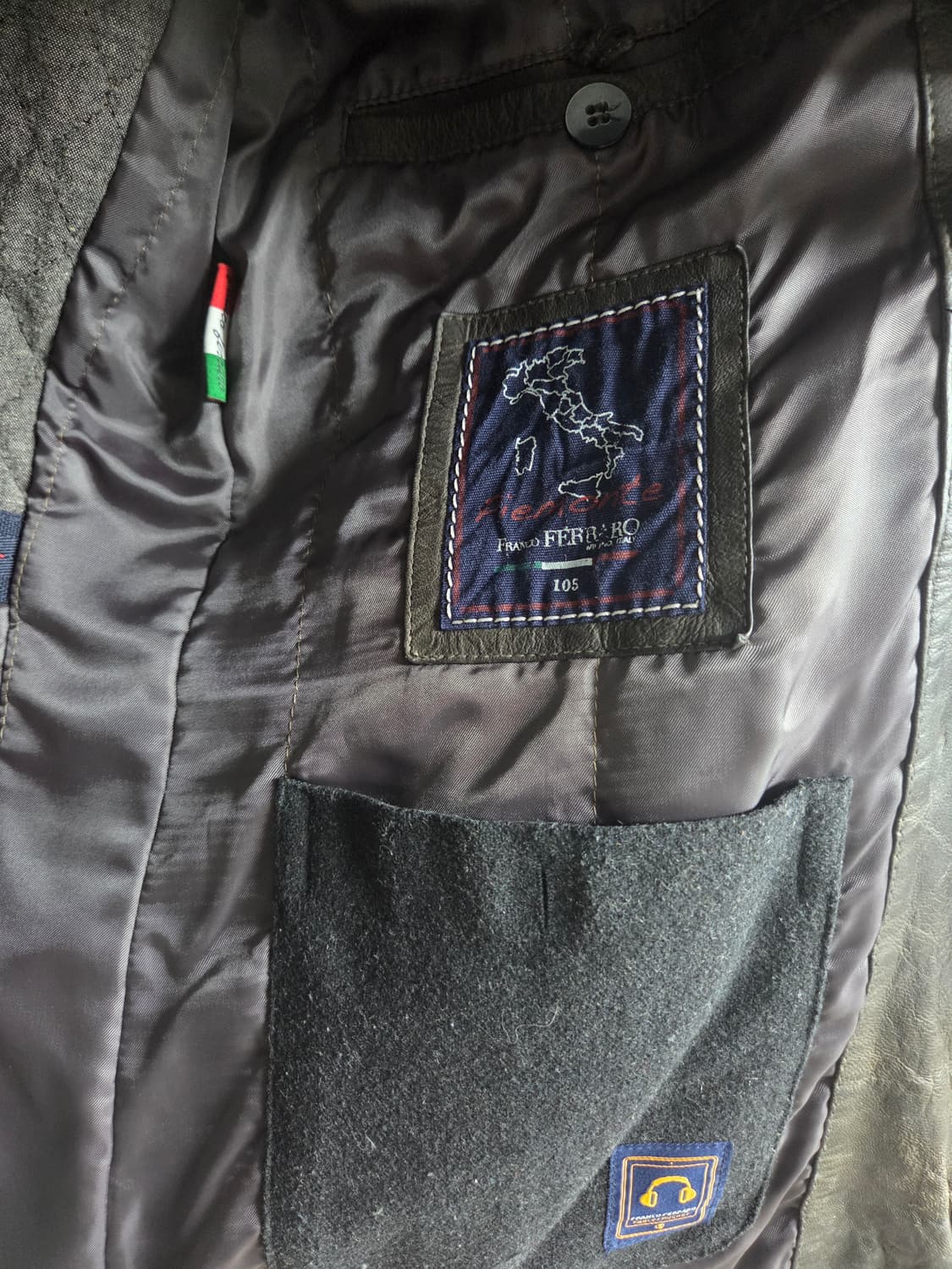 이태리 명품브랜드 빈티지가죽자켓(3월초까지 특가) 상품이미지4