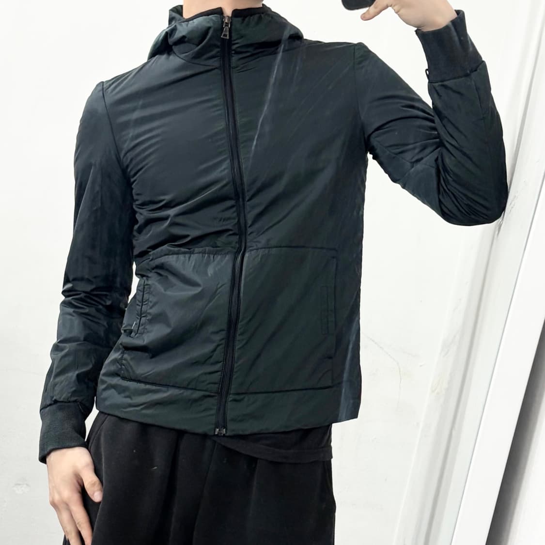 프라다 라이트 다운 나일론 자켓 상품이미지2