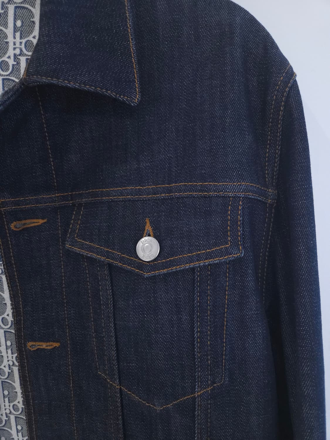 [새상품급] 디올 오블리크 데님 청자켓 48Size 상품이미지4