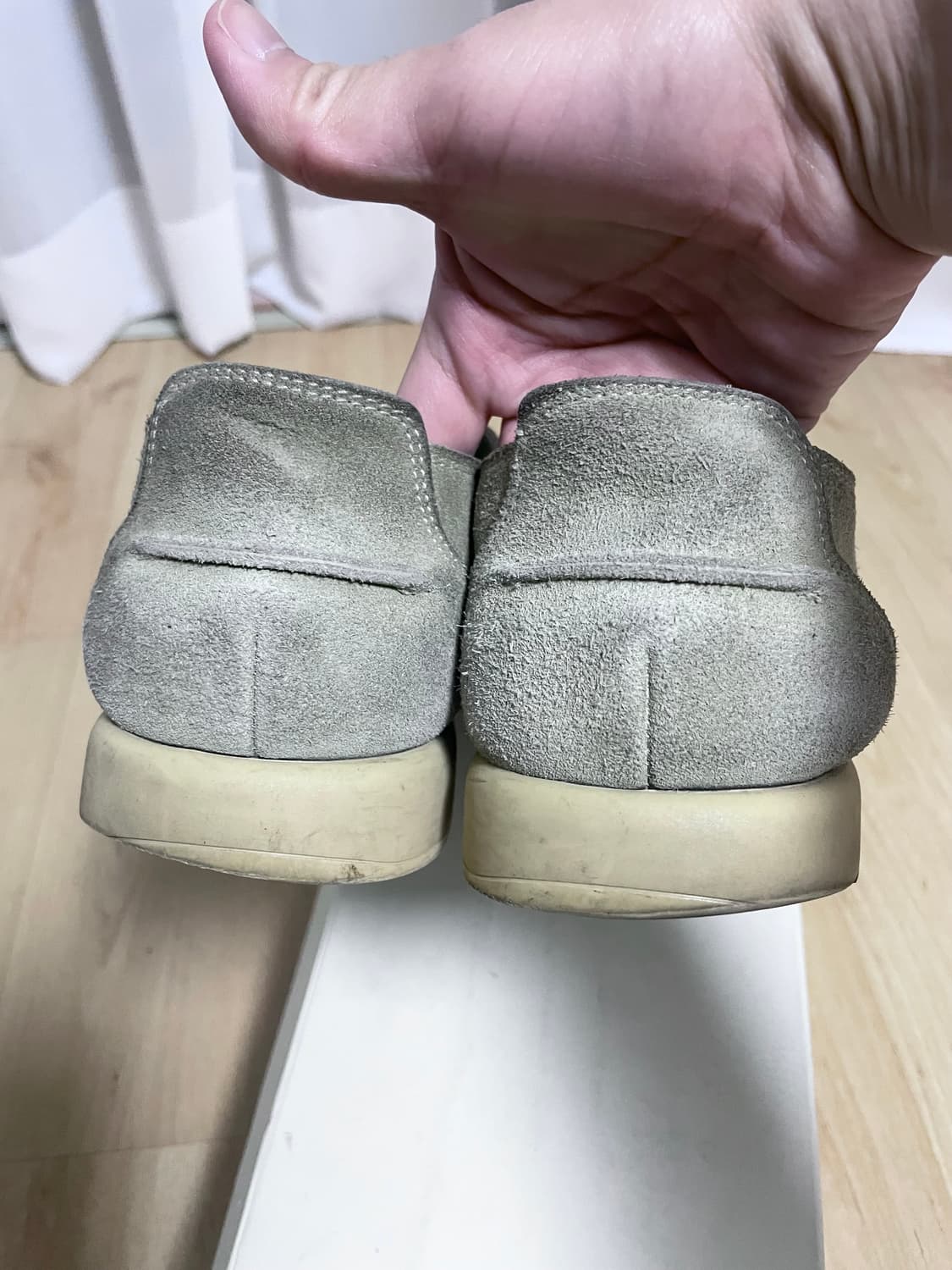 페라가모 스웨이드 레이스업슈즈 로퍼 프라다 상품이미지6