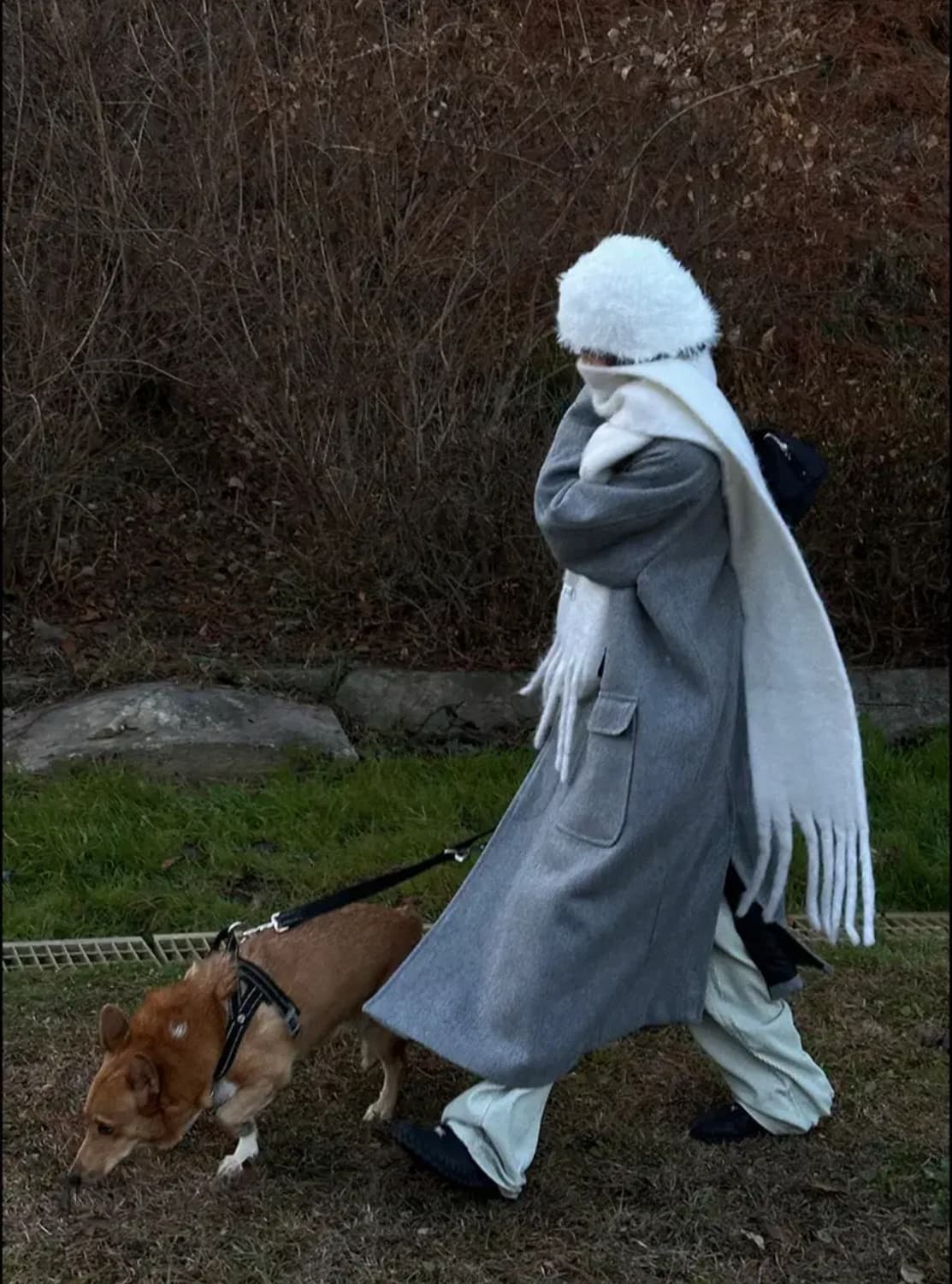 우화 발마칸 싱글 롱코트  상품이미지2