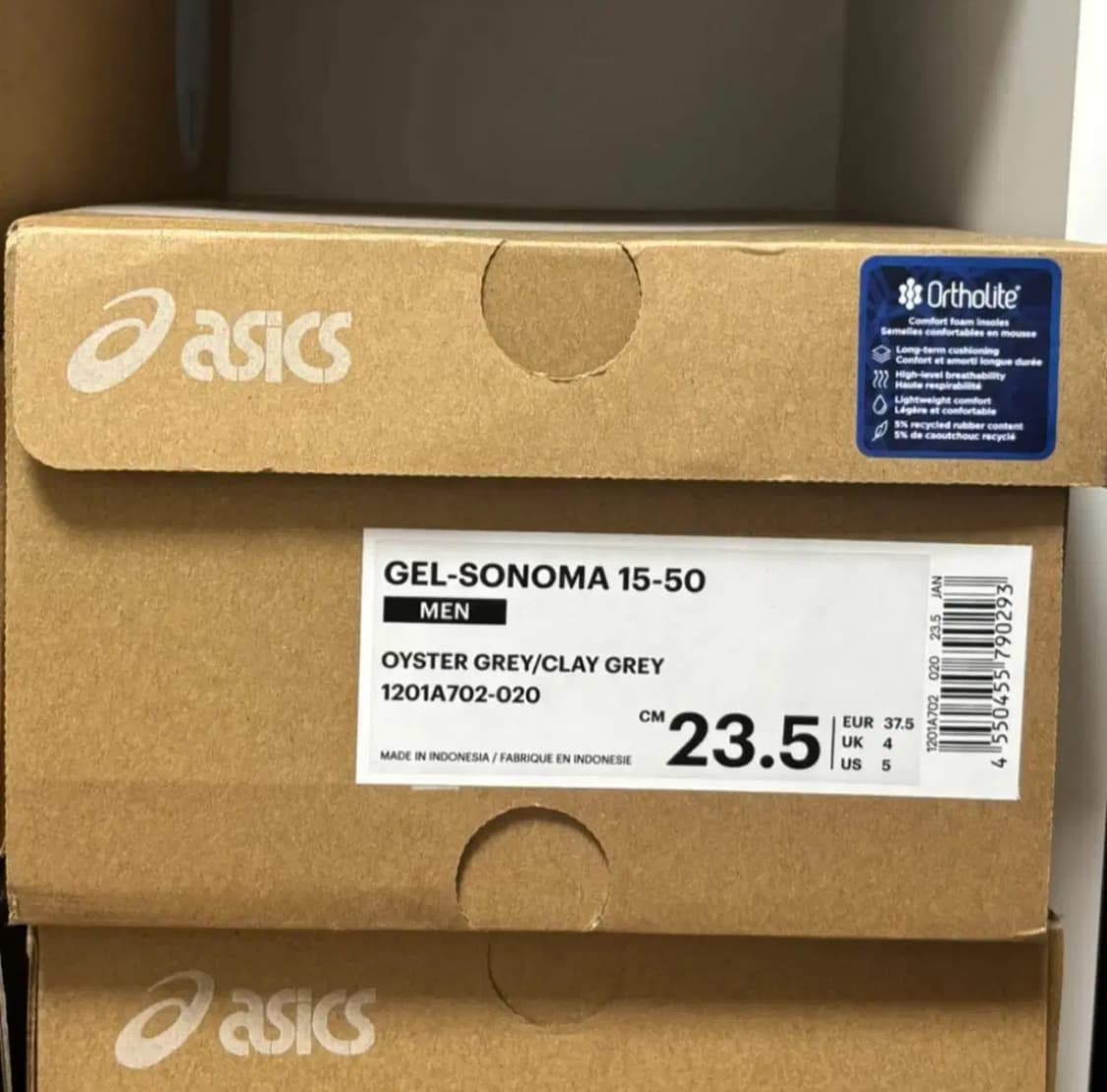 아식스 젤 소노마 15-50 오이스터 그레이 235 상품이미지2