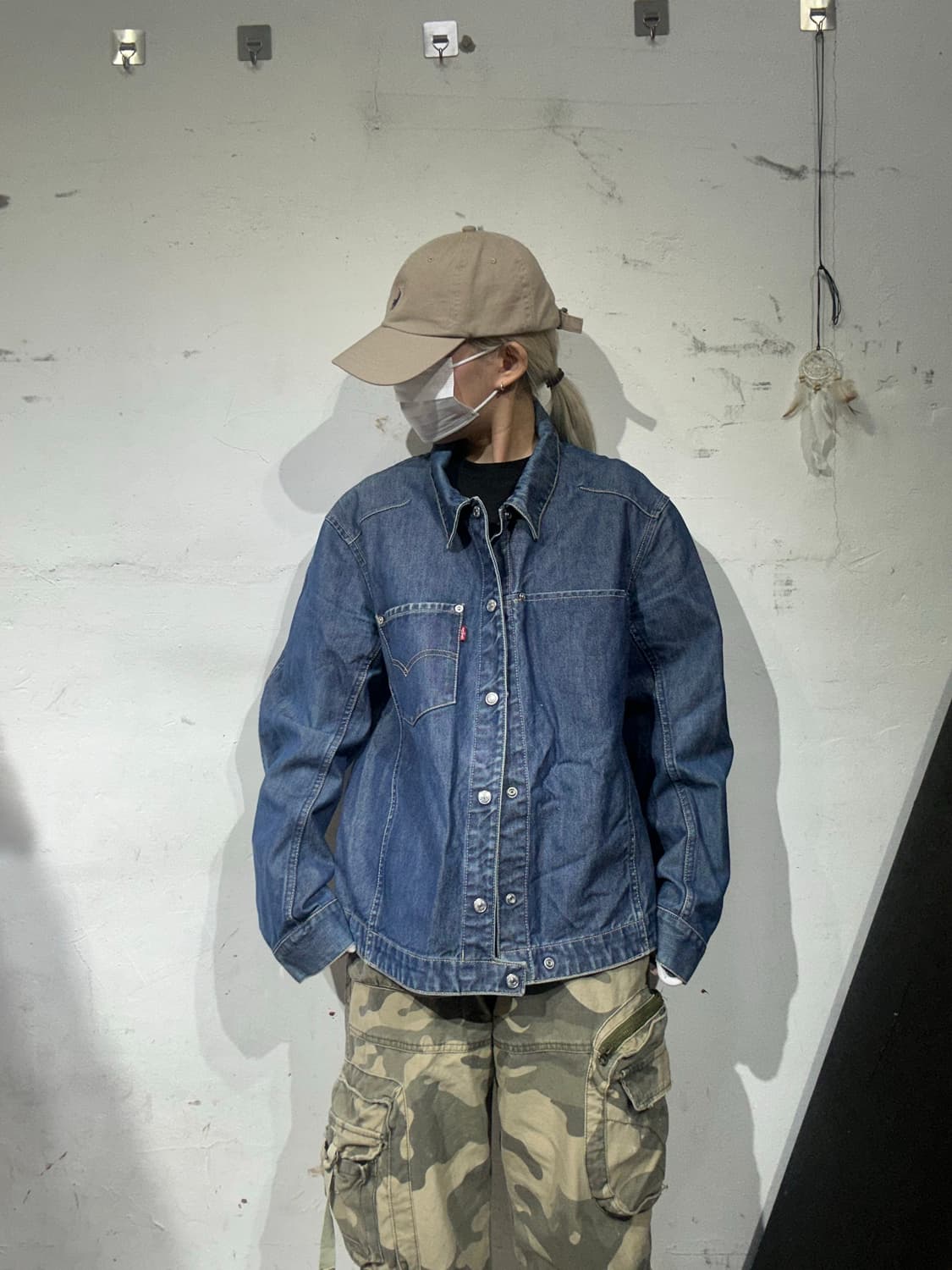 리바이스 중청 엔지니어드 진 데님 자켓 100 상품이미지2