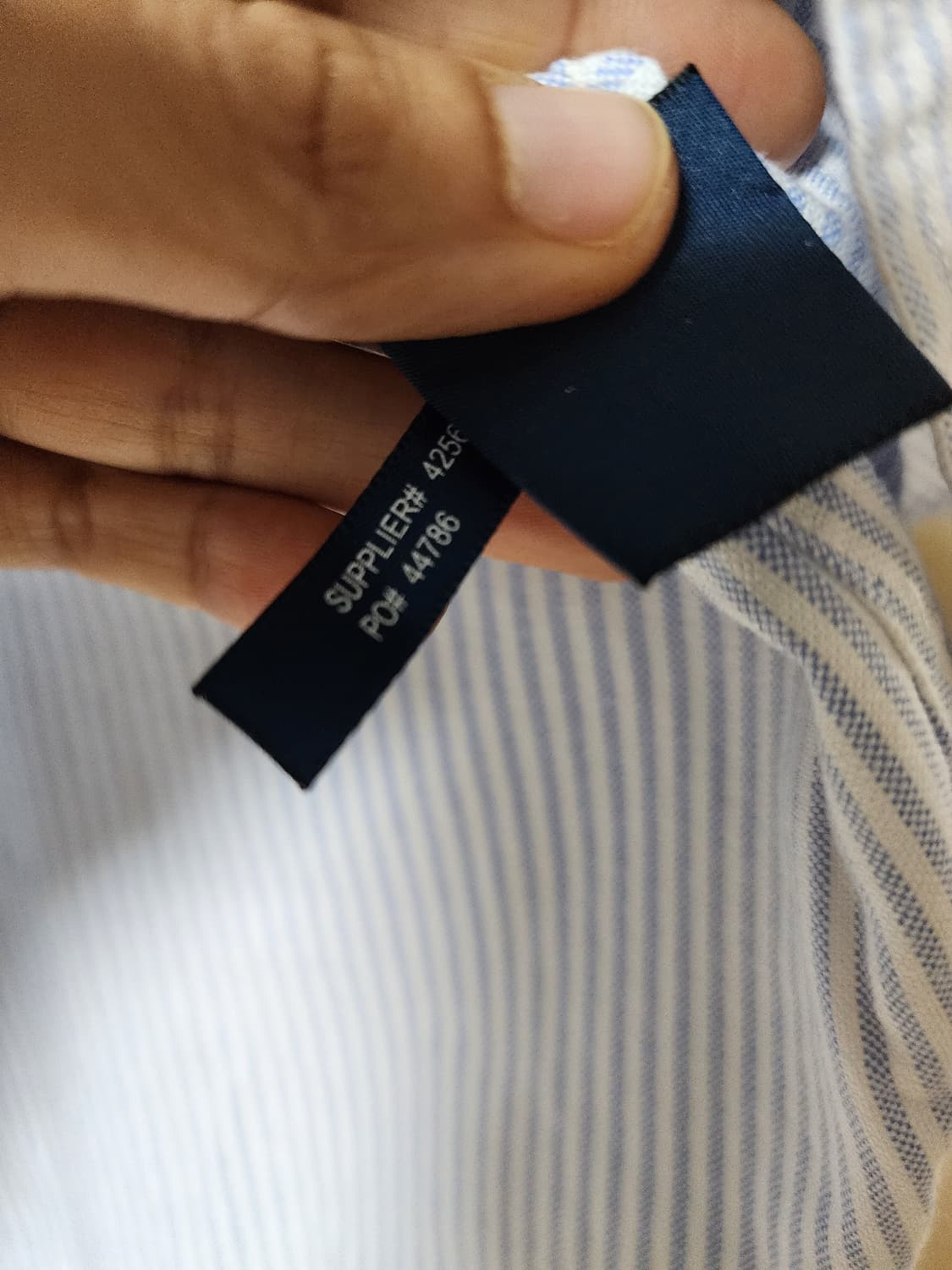 폴로 랄프로렌 스트라이프 셔츠 남방 2사이즈 여성 상품이미지7