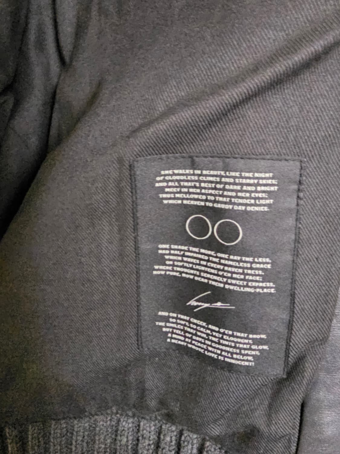 송지오옴므 23fw 바시티자켓 상품이미지3