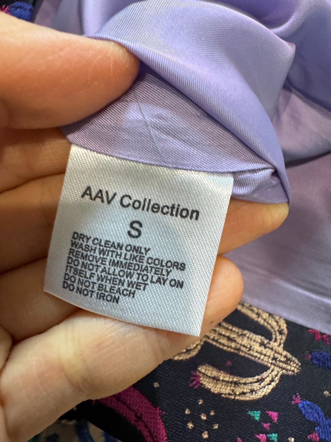 새상품 AVV collection 아브컬렉션 자카드 스커트 상품이미지4