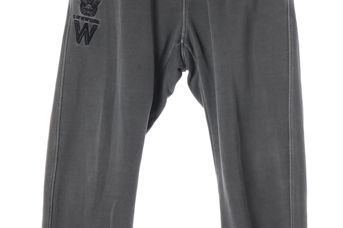 라이프워크 피그먼트 라독 로고 조거 팬츠 차콜 M 상품이미지4