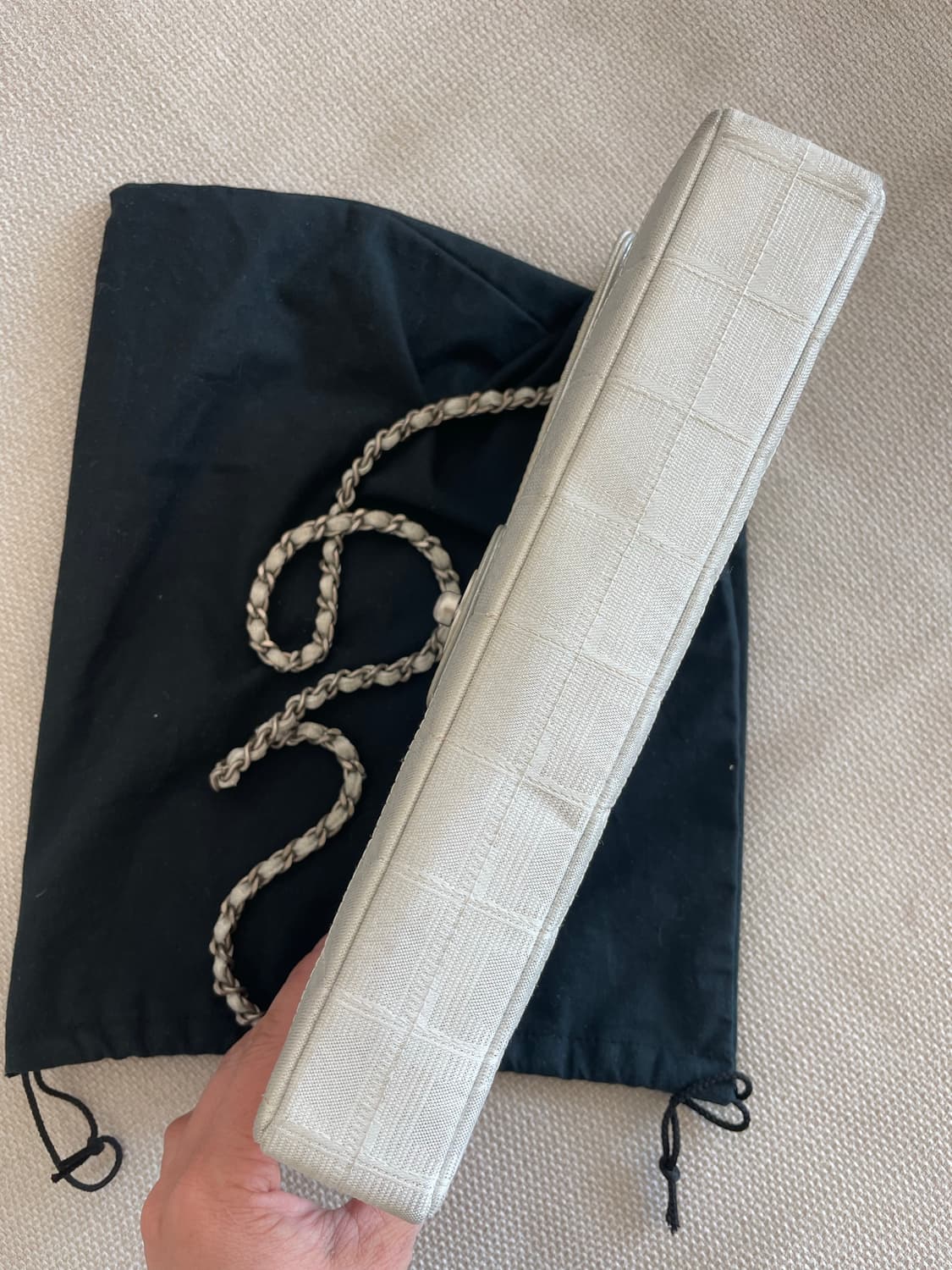 (정품) 샤넬 트래블라인 초콜릿 바 숄더백 상품이미지8