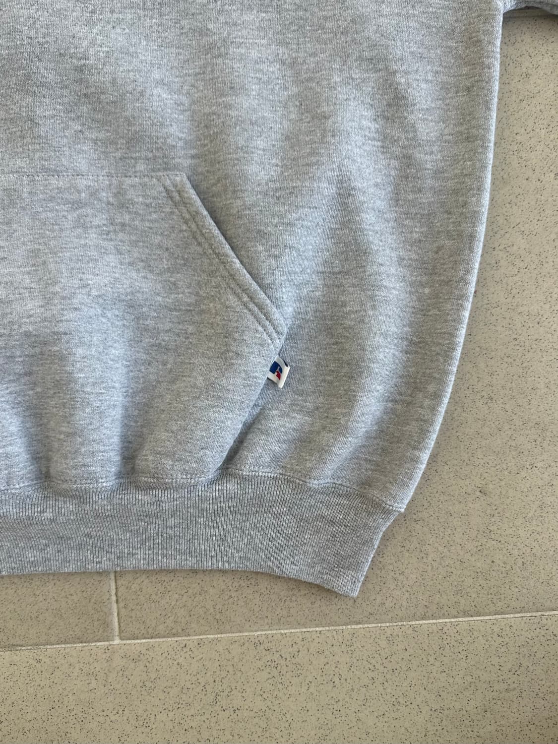 90s 빈티지 러셀 후드 그레이 XL USA 상품이미지3