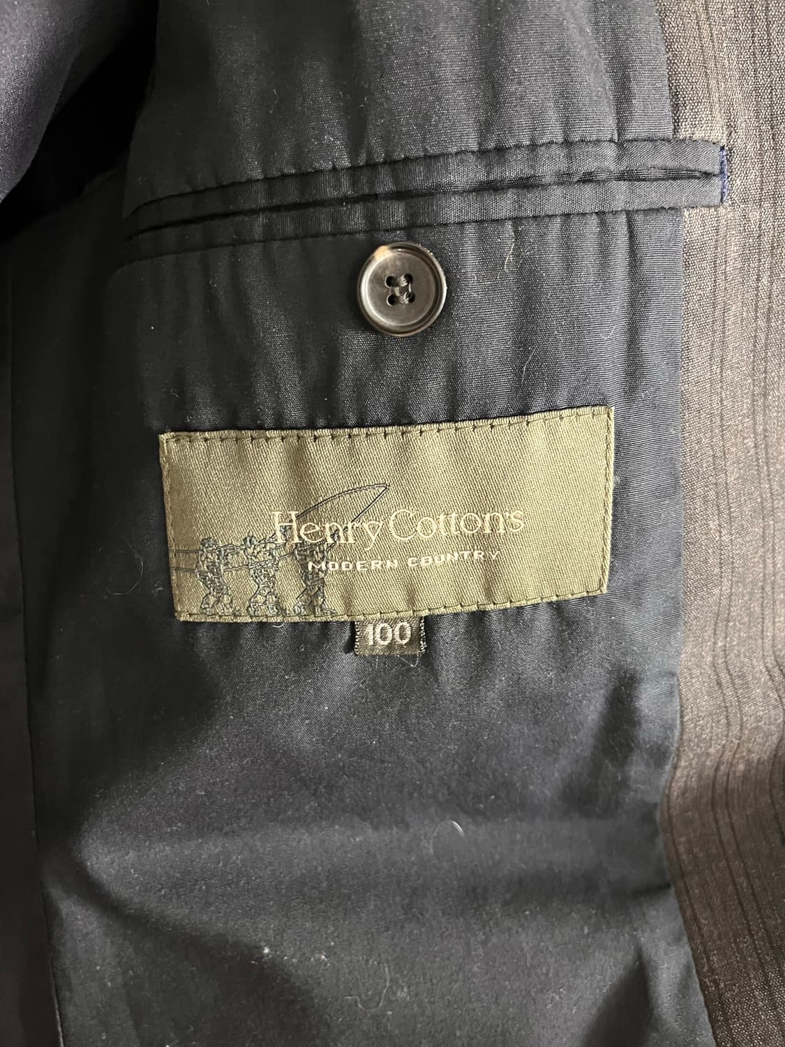 Henry Cottons 남성 데님 자켓 100 상품이미지2