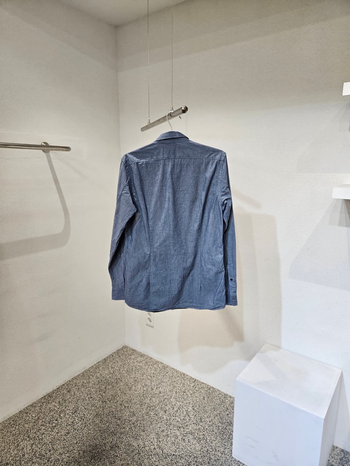 디젤 블랙 골드 패턴 셔츠 상품이미지2