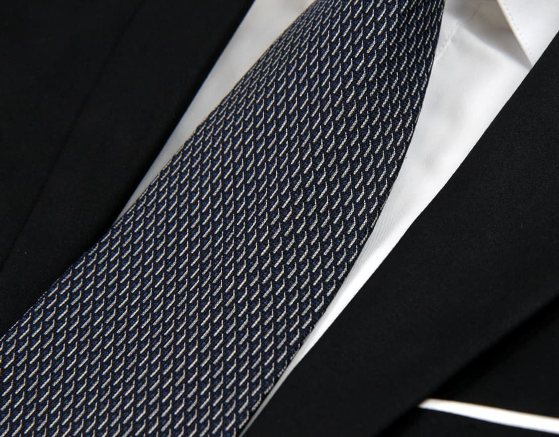 알마니 9.7cm A-등급 남자 명품 넥타이 상품이미지5