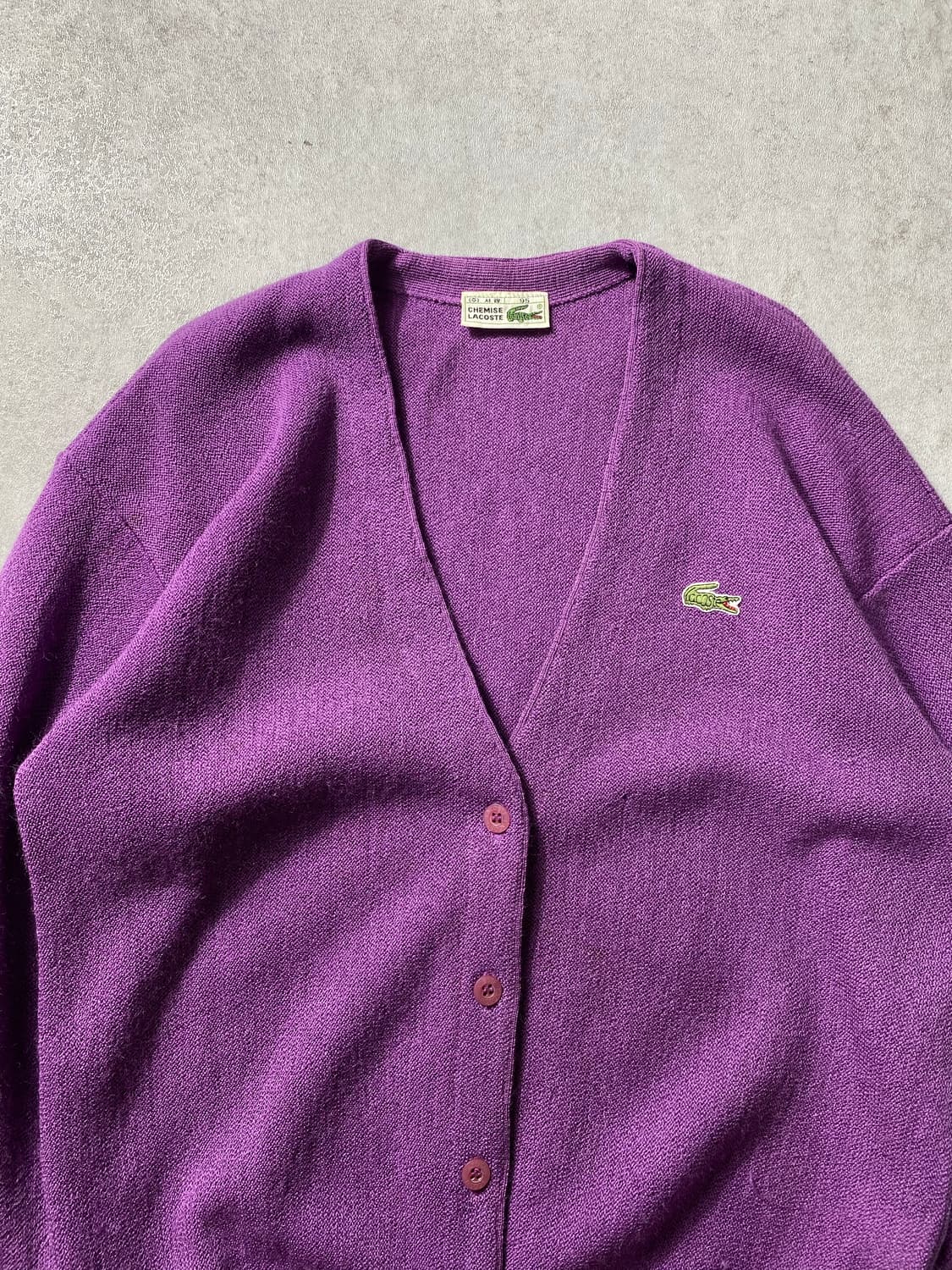 [95] 90s Lacoste 라코스테 빈티지 가디건 상품이미지2