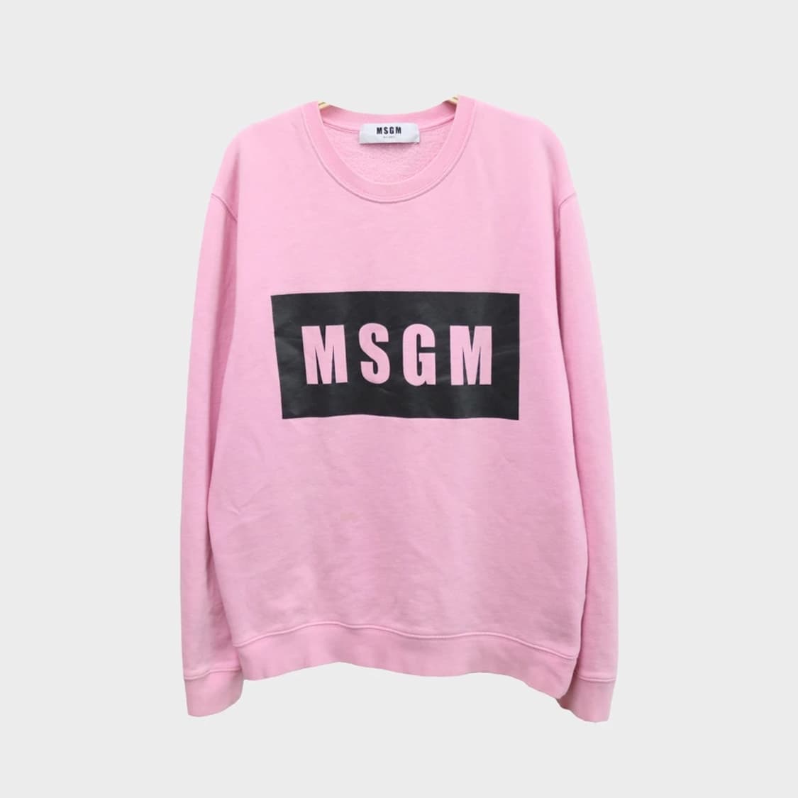 MSGM 핑크 맨투맨 57767 상품이미지1