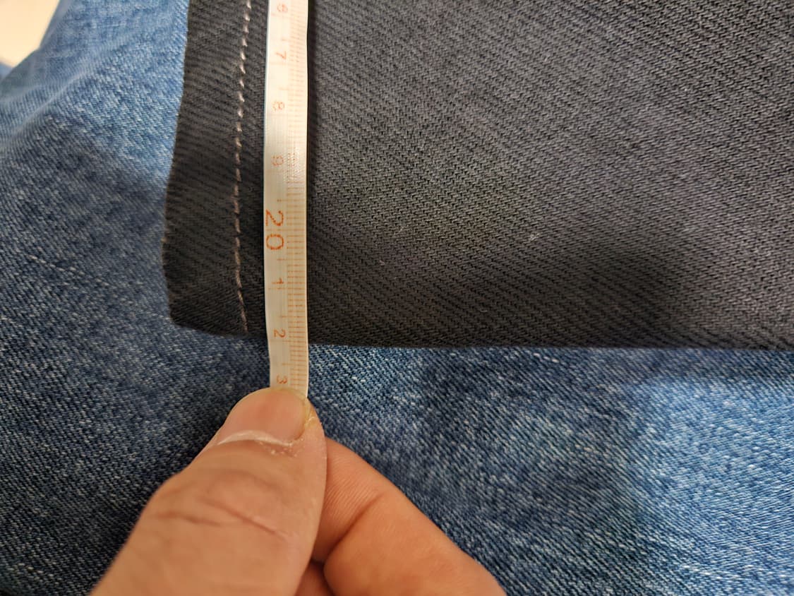 00년대 levis 517 부츠컷 흑청 32x30 상품이미지6