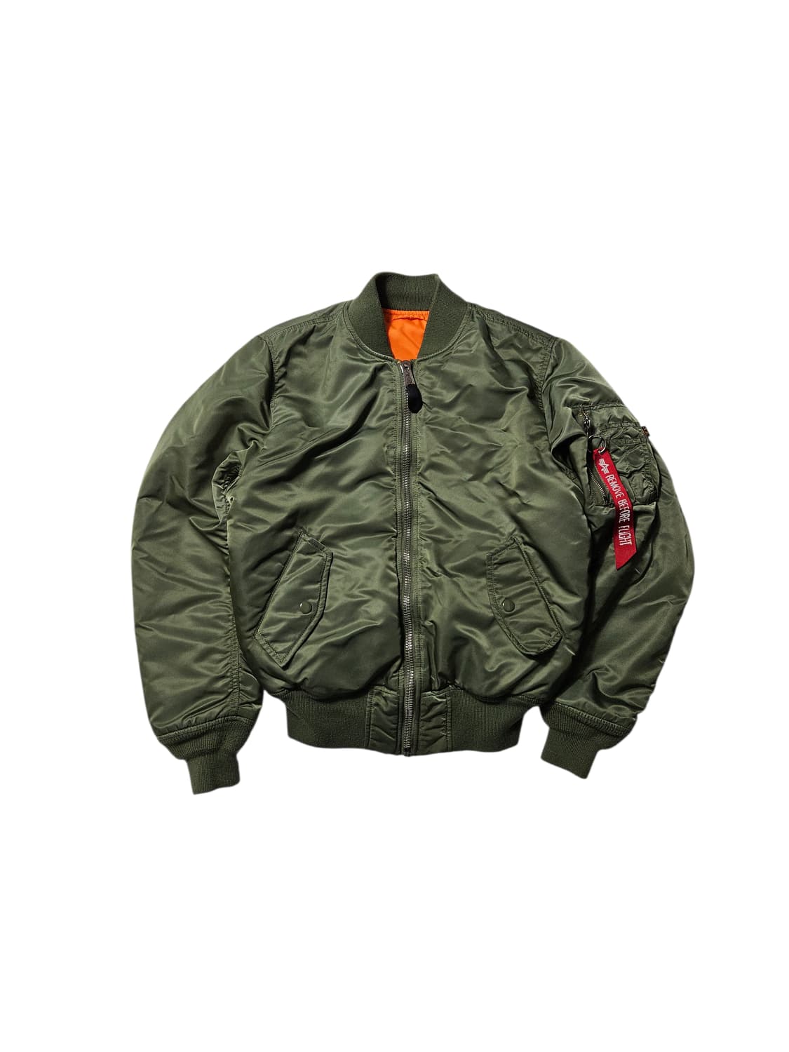 알파인더스트리 Ma-1 플라이트 자켓 항공점퍼 XS 상품이미지1