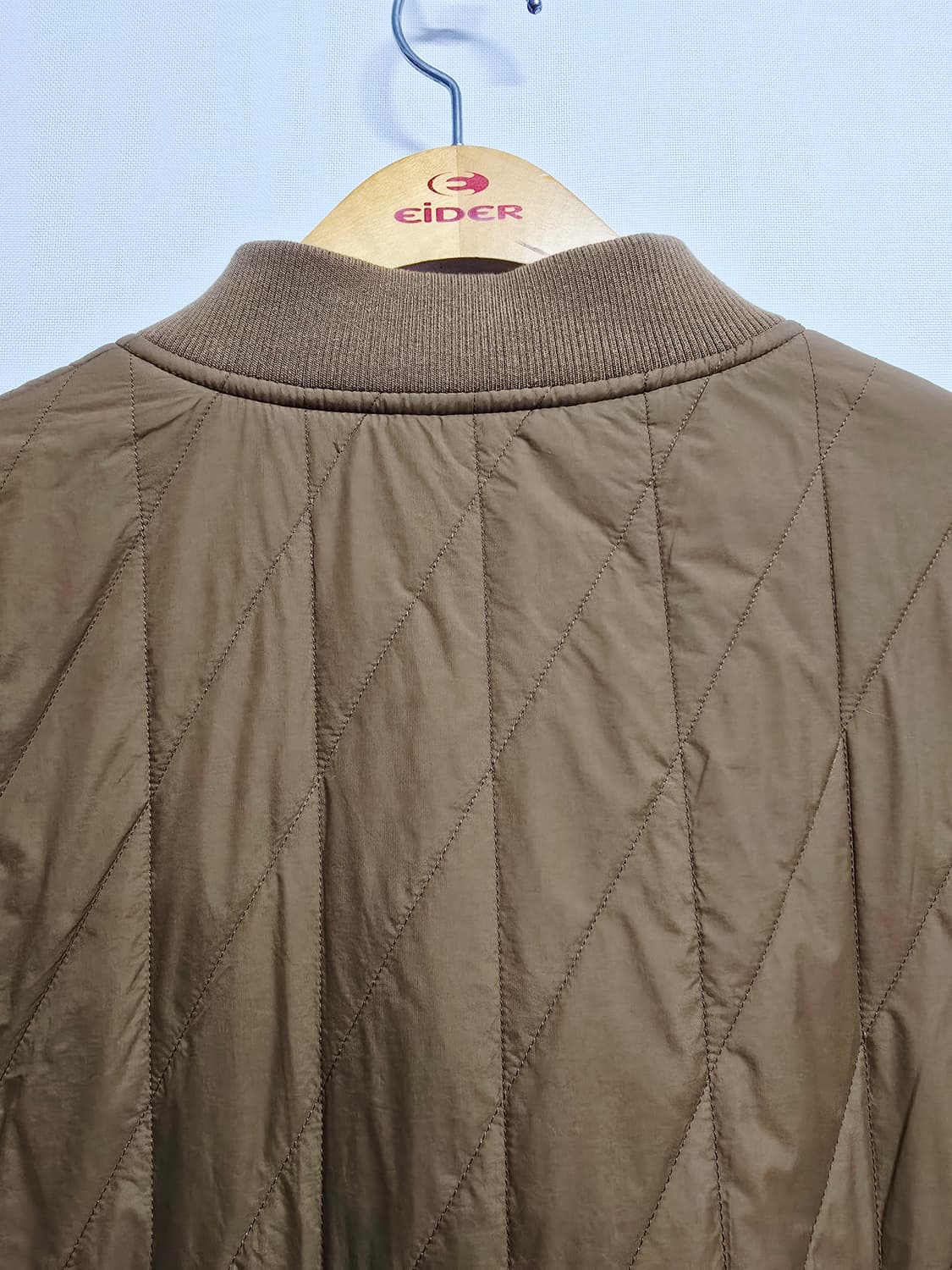 유니클로 다이아 퀼팅 자켓 브라운L 상품이미지5